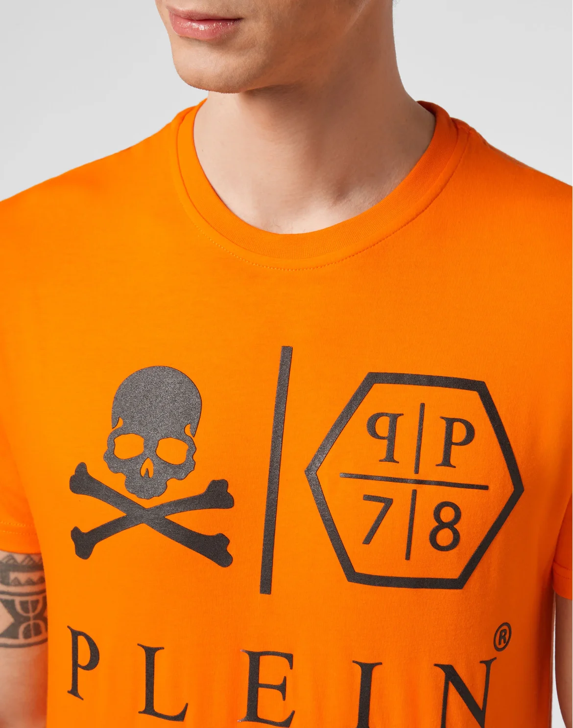 T-shirt Round Neck SS PP78, цвет: Оранжевый