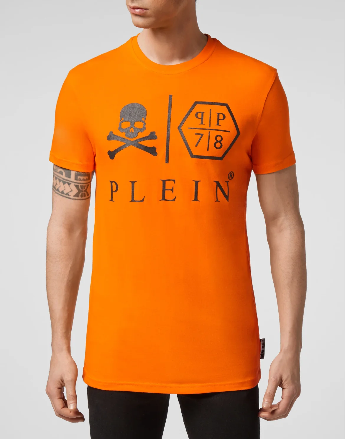 T-shirt Round Neck SS PP78, цвет: Оранжевый