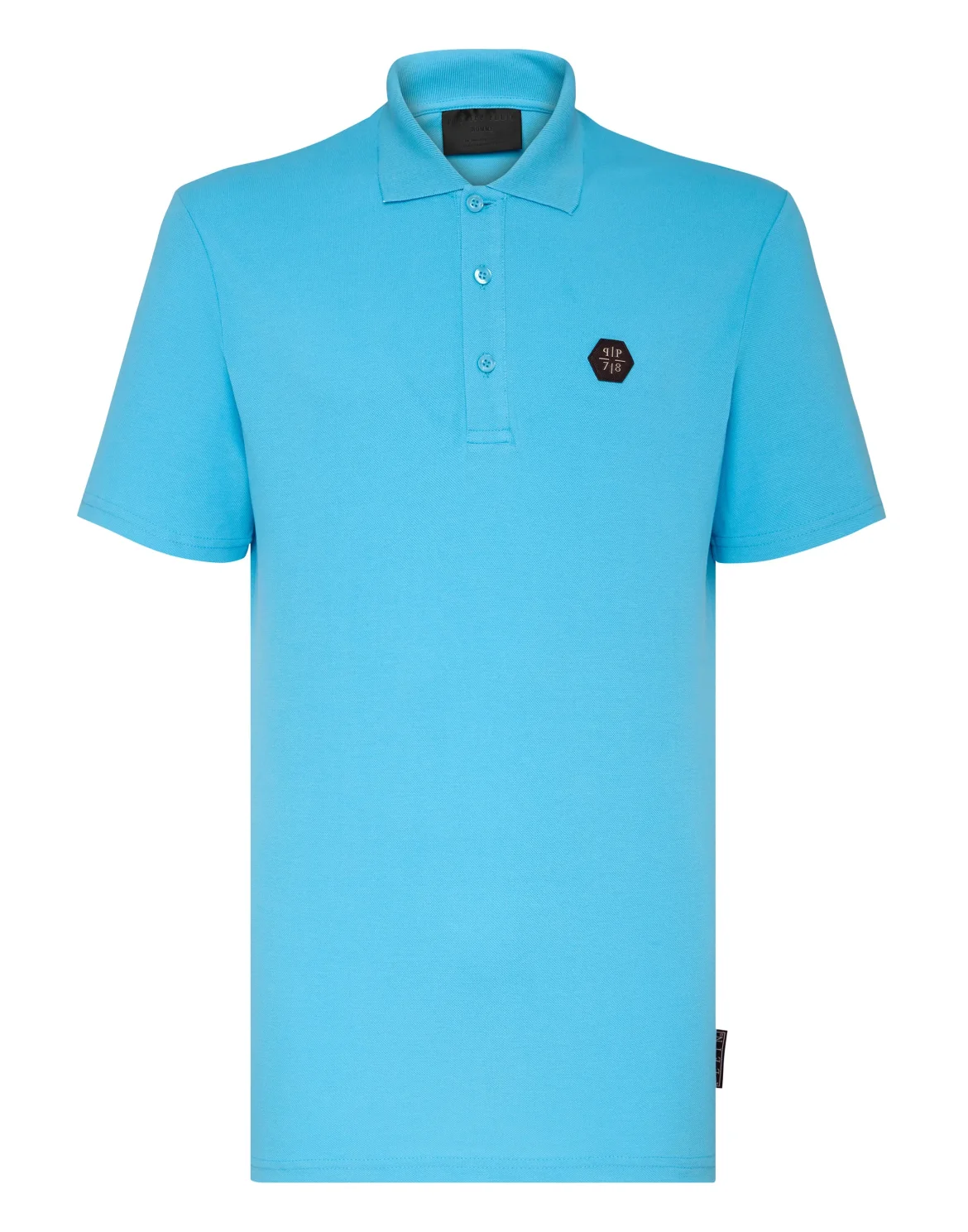Slim Fit Polo shirt SS Hexagonal, цвет: Голубой