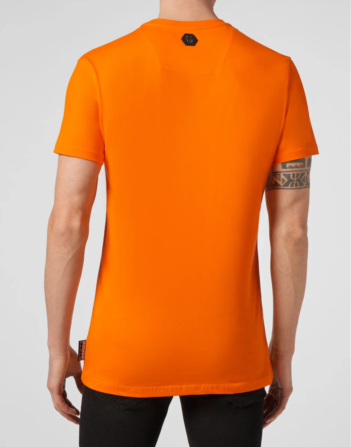 T-shirt Round Neck SS Hexagonal, цвет: Оранжевый