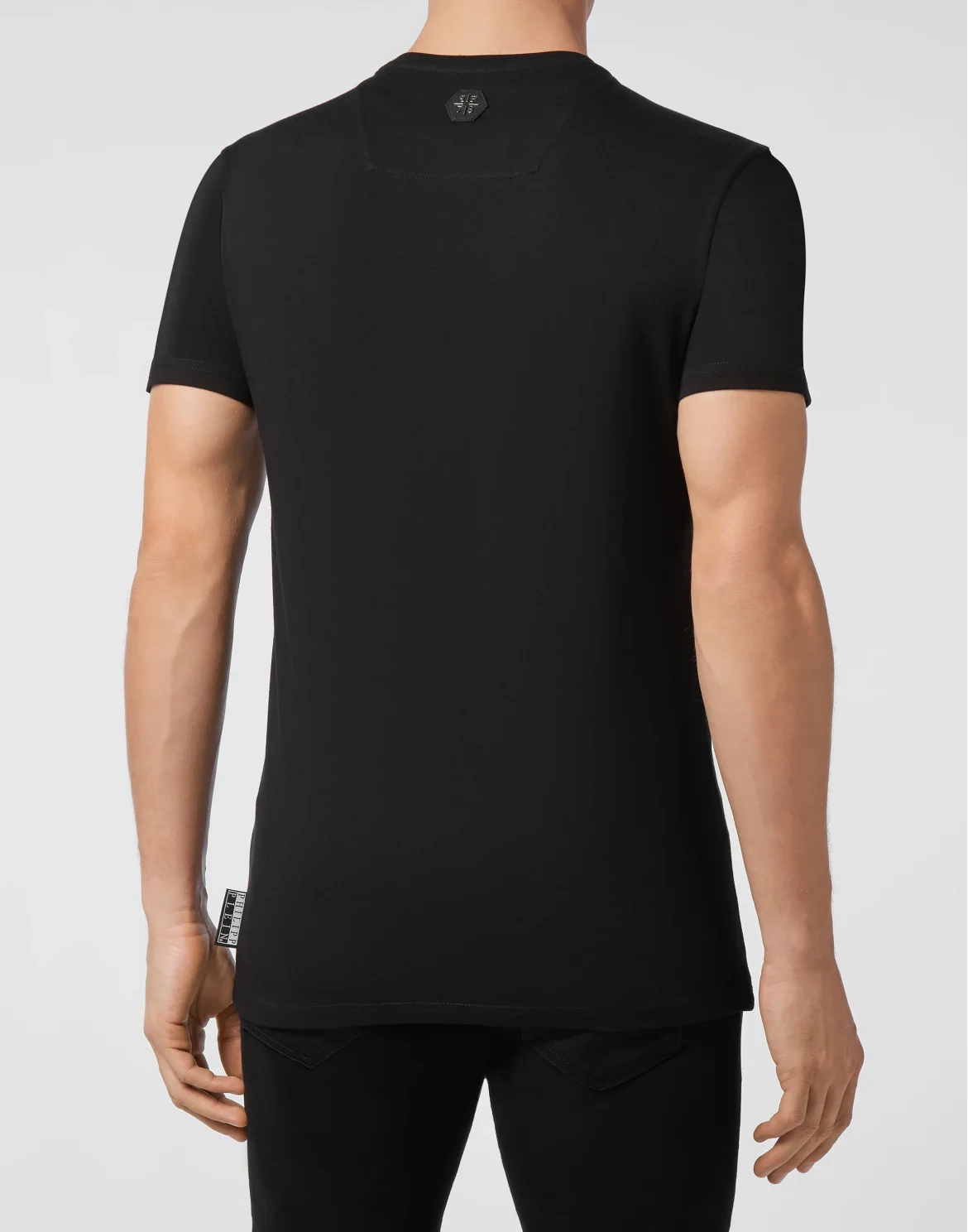 T-shirt Round Neck SS Hexagon tiger, цвет: Черный
