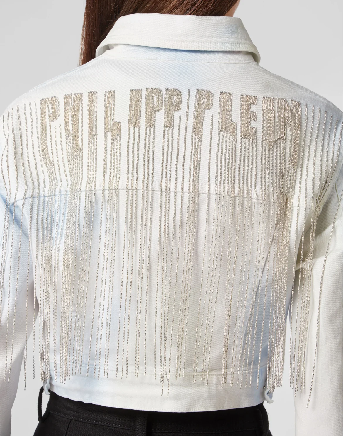 Denim Jacket Fringe, цвет: Мультиколор