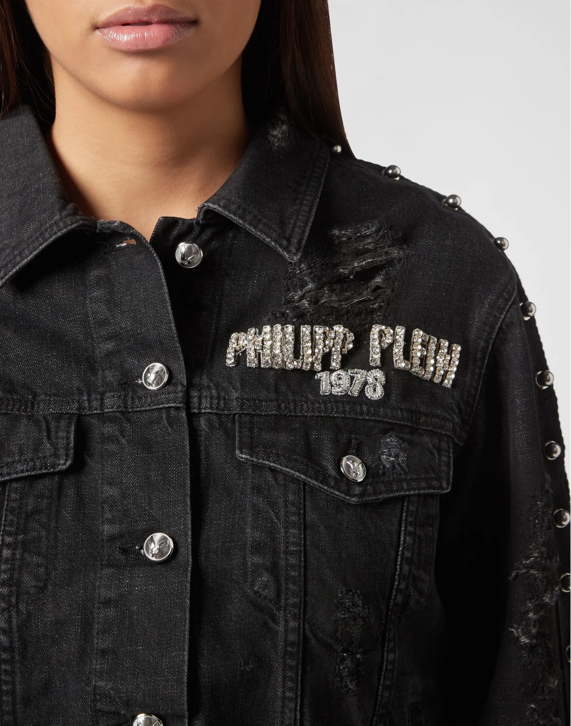 Denim Jacket PP1978, цвет: Черный