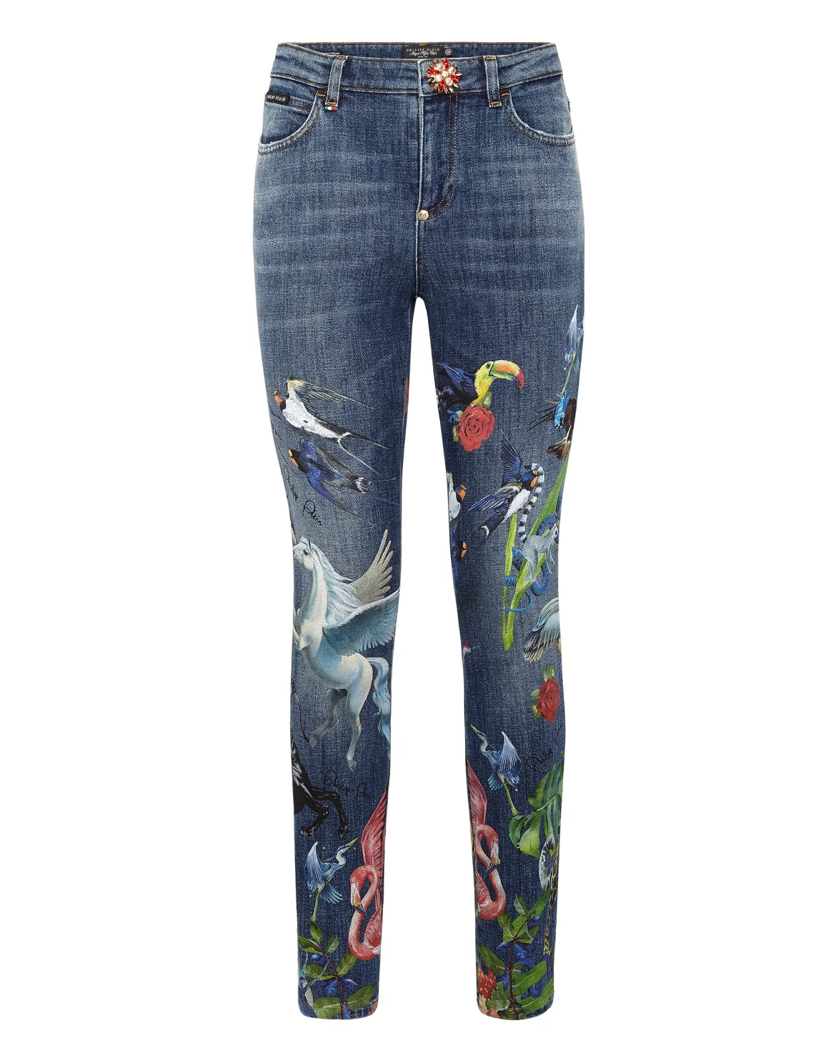 Miss Slim Fit Jungle, цвет: Синий