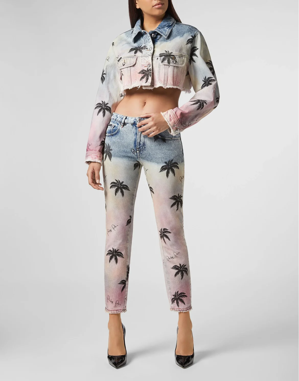Miss Boyfriend Aloha Plein, цвет: Голубой