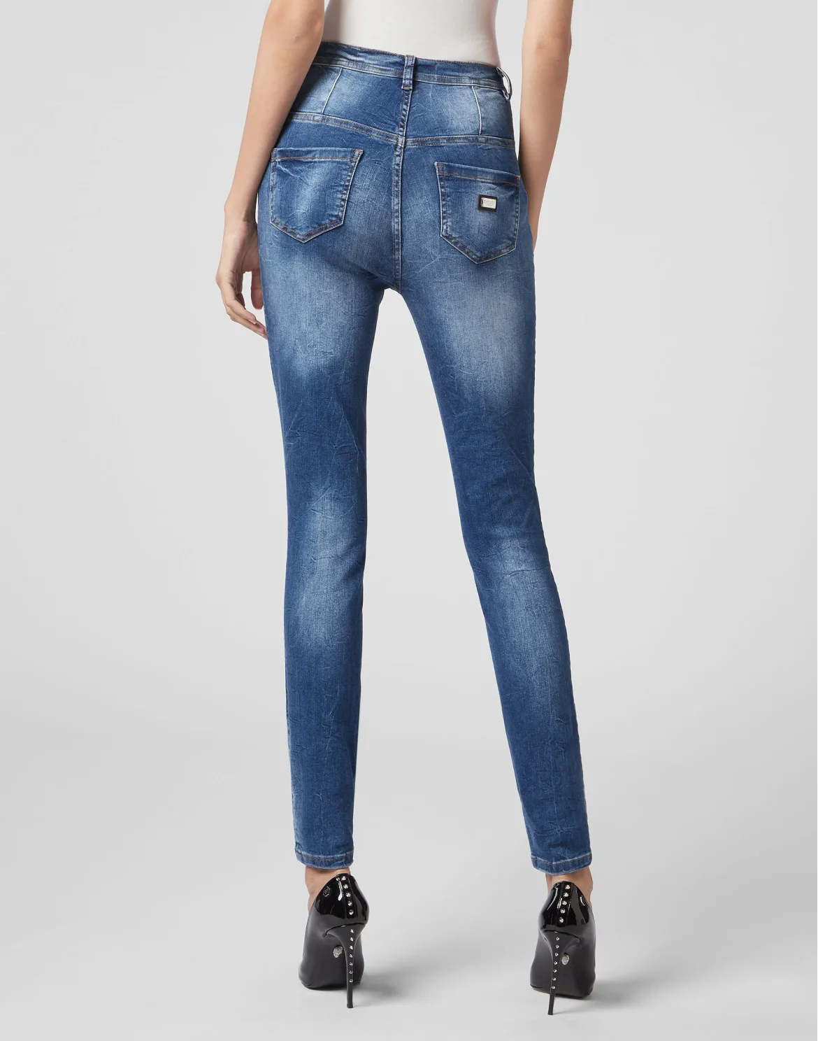 Super High Waist Jegging Original, цвет: Синий