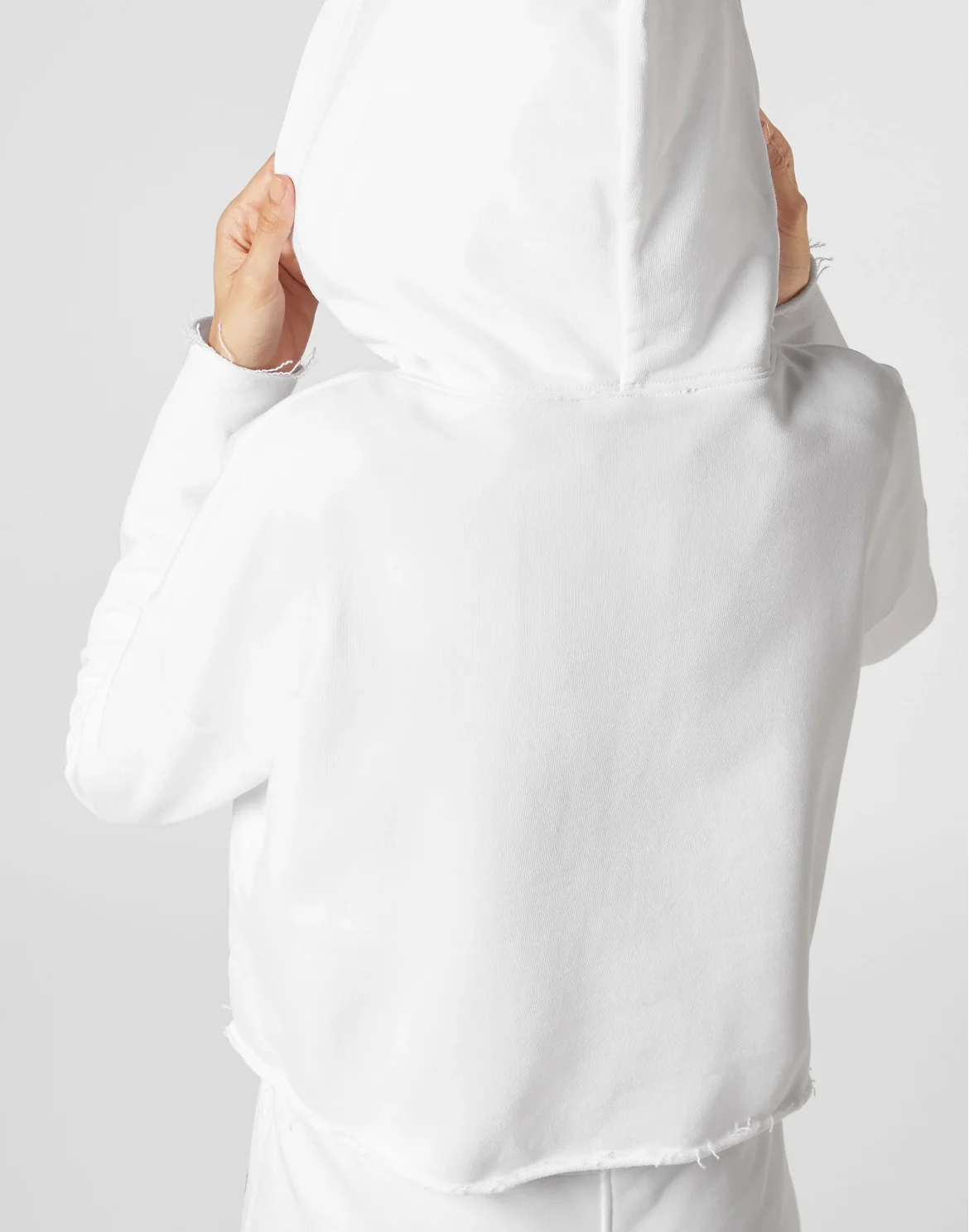 Hoodie sweatshirt Crystal, цвет: Белый