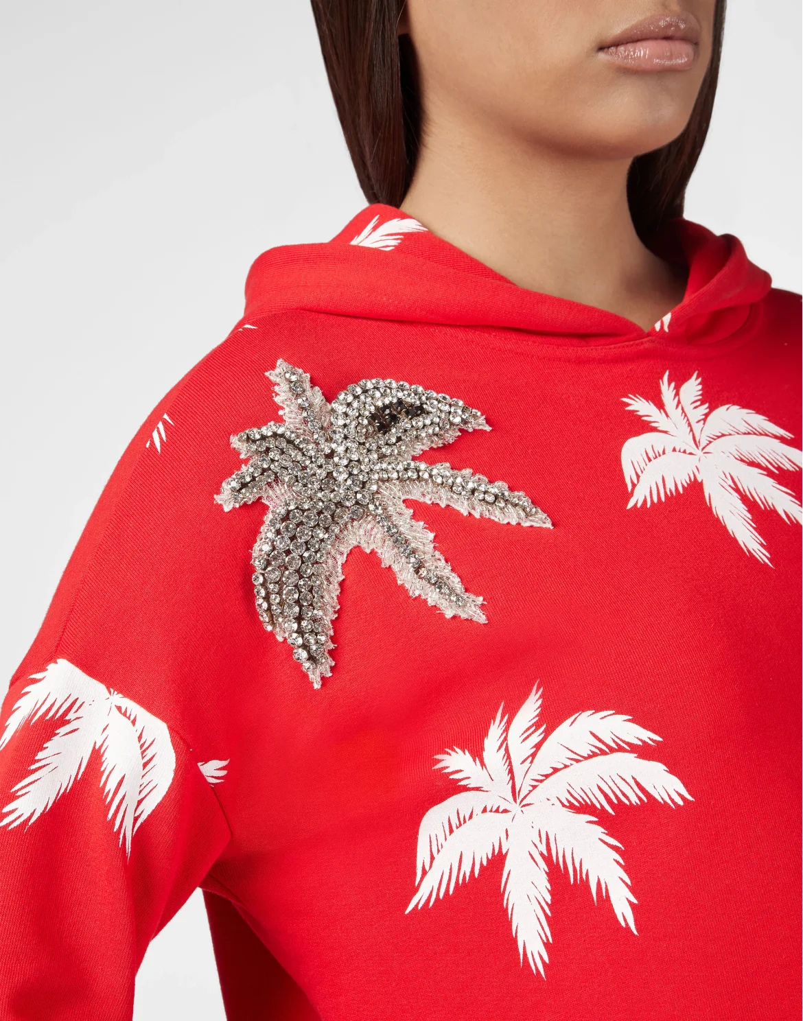 Hoodie sweatshirt Aloha Plein, цвет: Красный