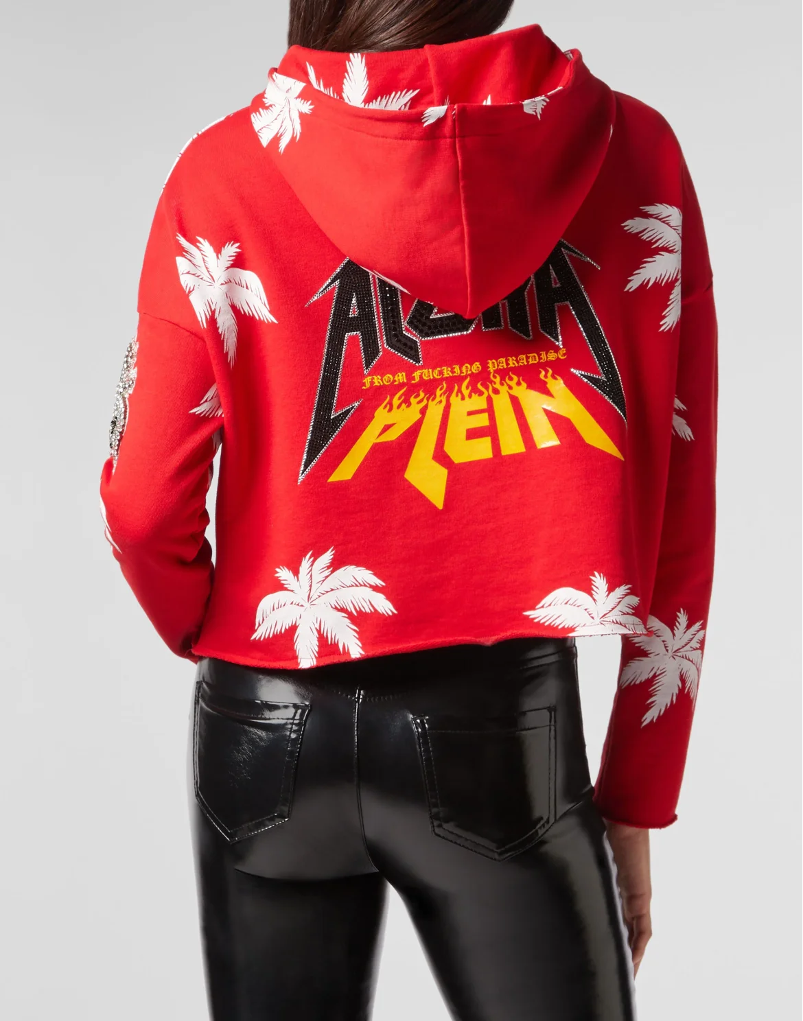 Hoodie sweatshirt Aloha Plein, цвет: Красный
