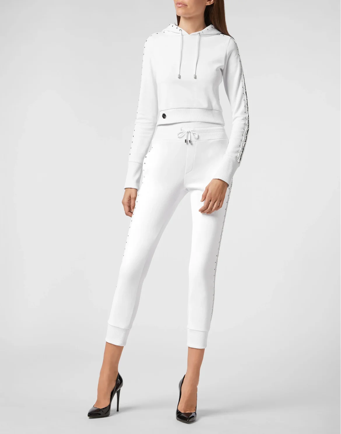 Jogging Trousers Stripes, цвет: Белый