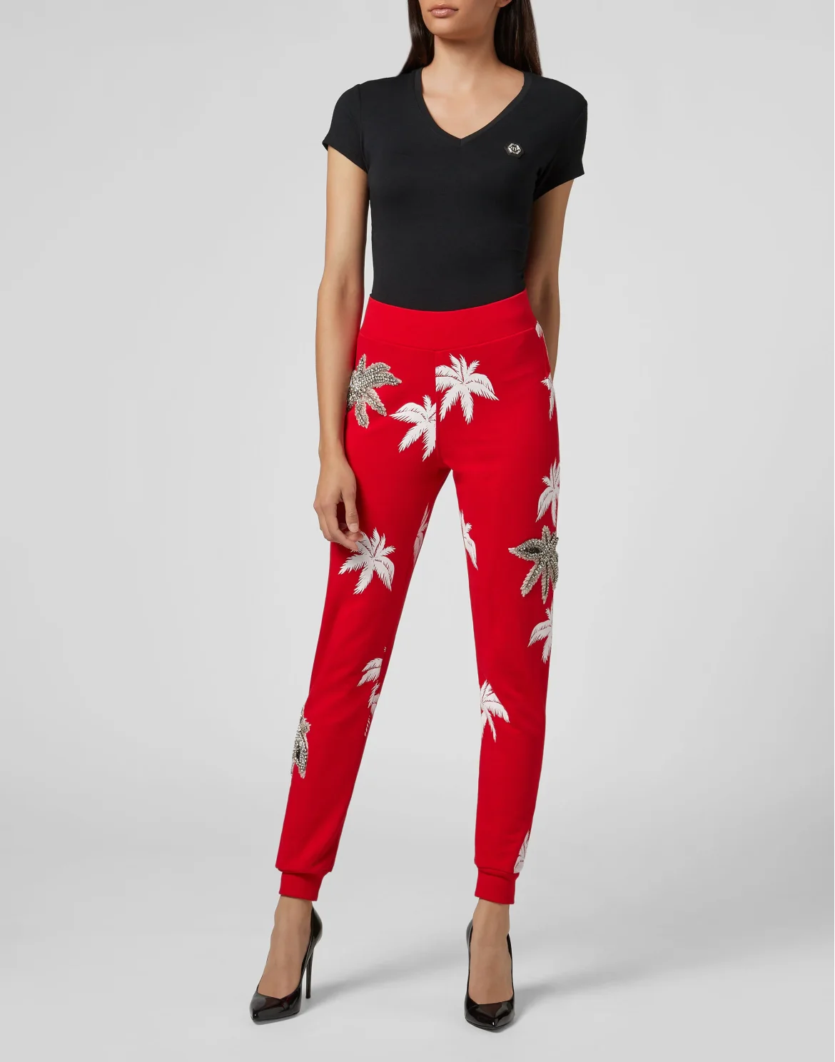 Jogging Trousers Aloha Plein, цвет: Красный