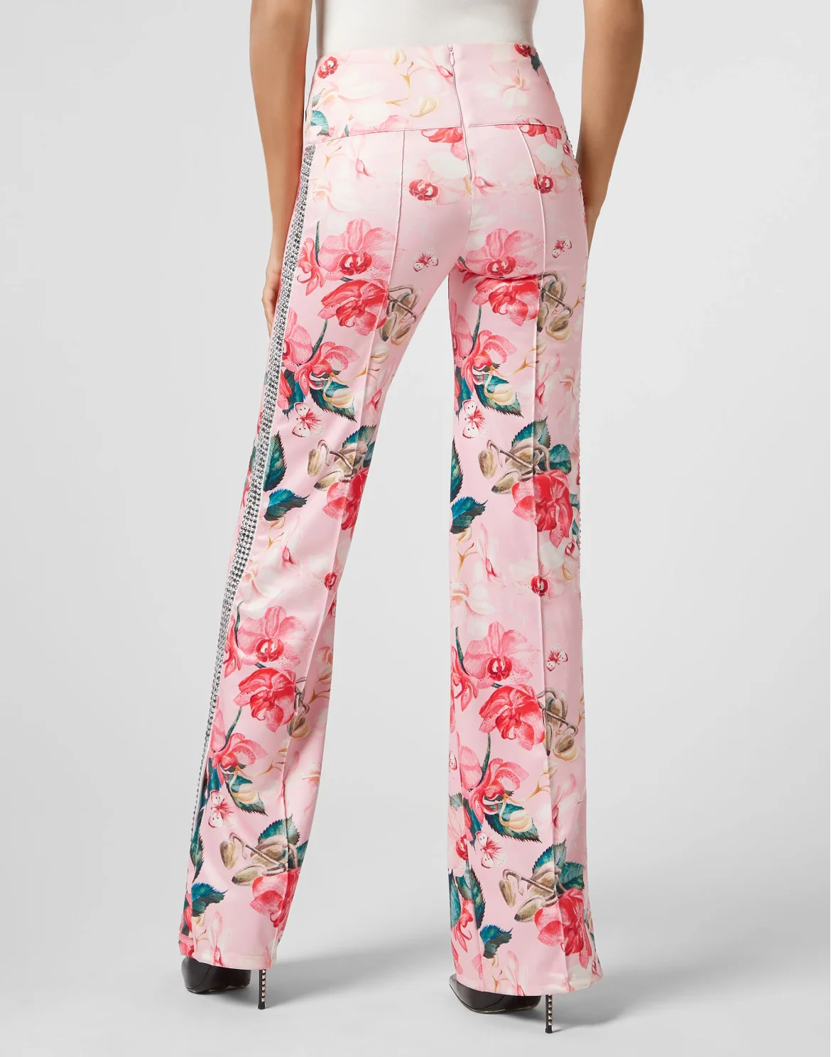 Jogging Trousers Flowers, цвет: Розовый