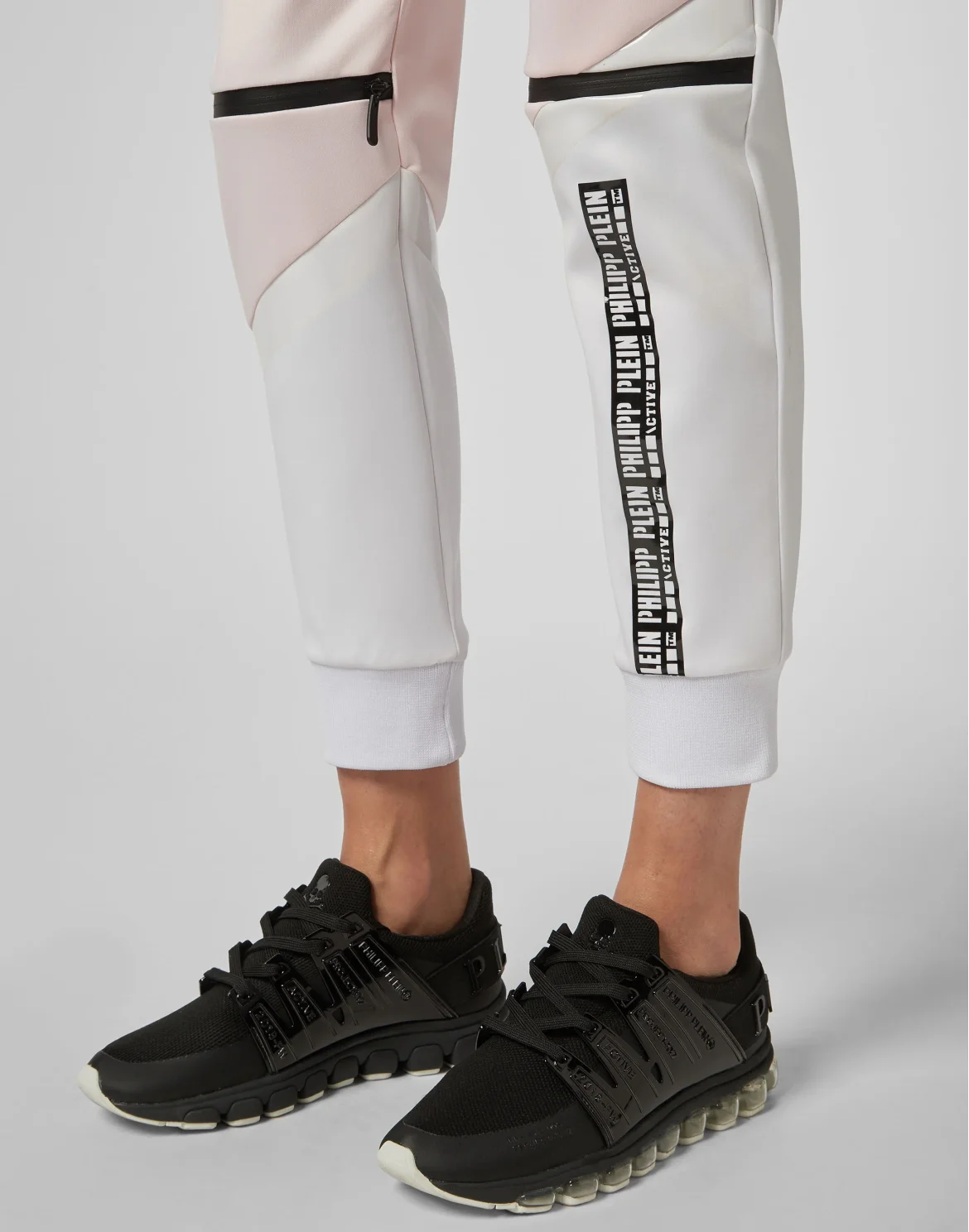 Jogging Trousers  Stripes, цвет: Белый