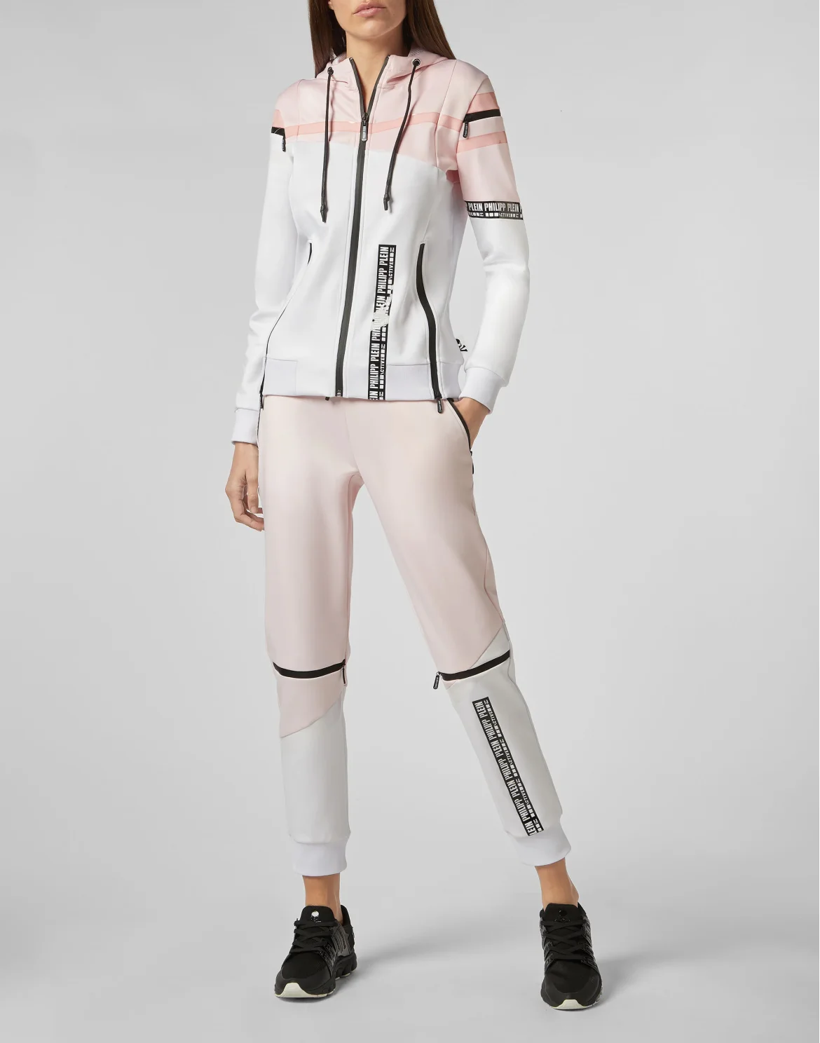Jogging Trousers  Stripes, цвет: Белый