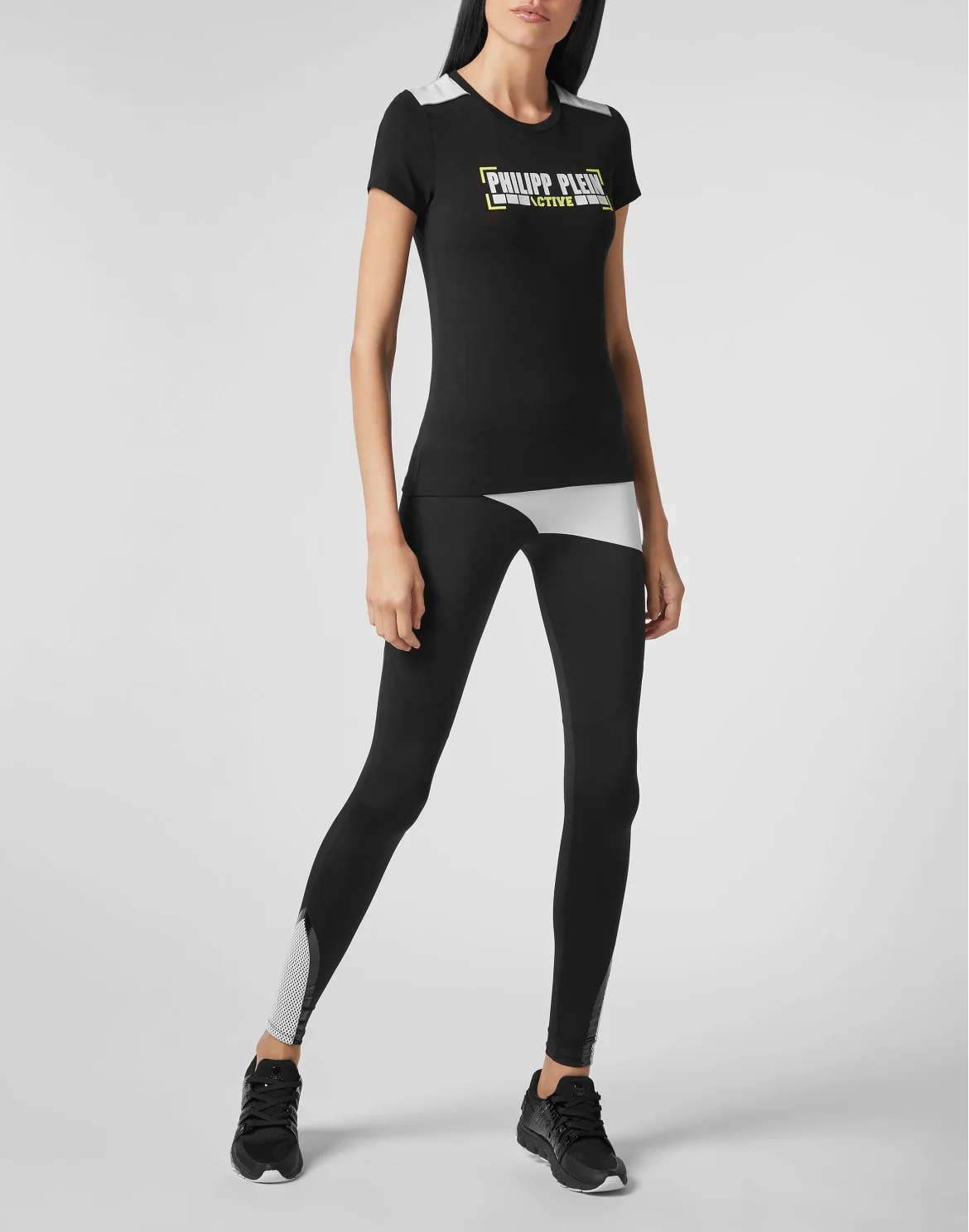 Jogging Leggings  Stripes, цвет: Черный
