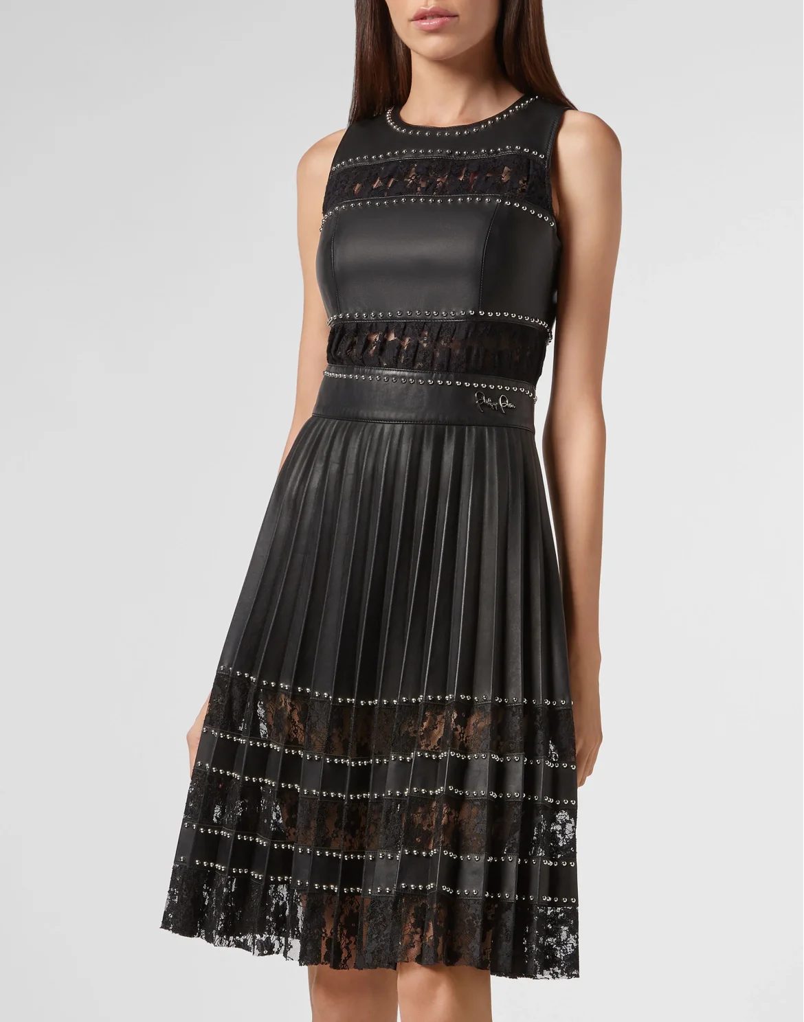 Short Dress Lace, цвет: Черный