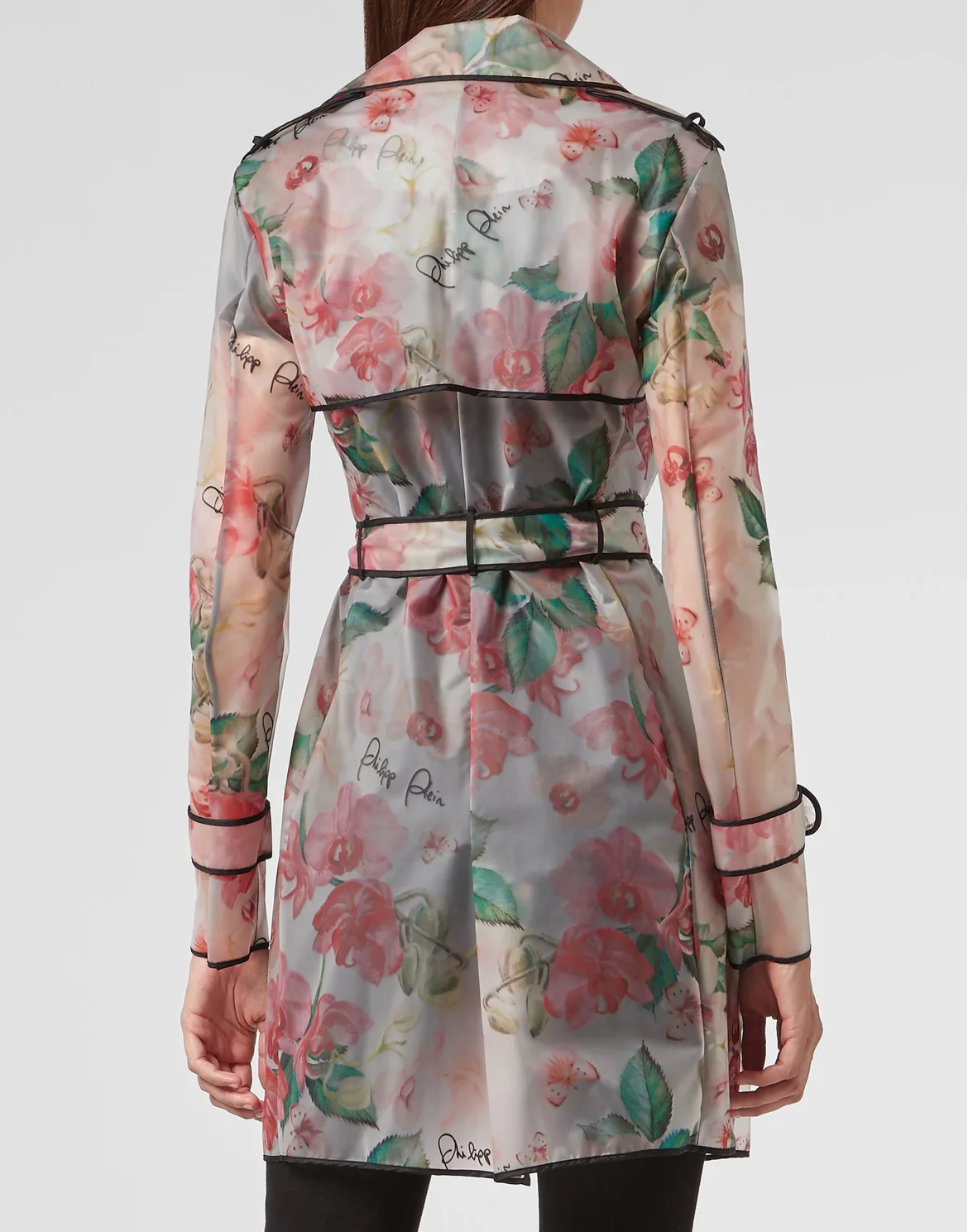 Trench coat Flowers, цвет: Розовый