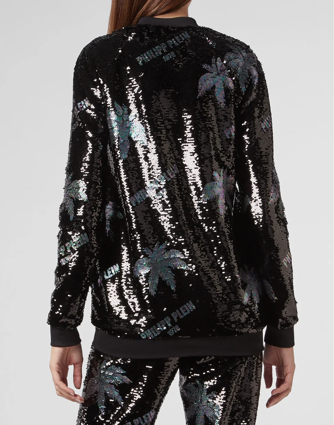 Bomber Paillettes, цвет: Черный