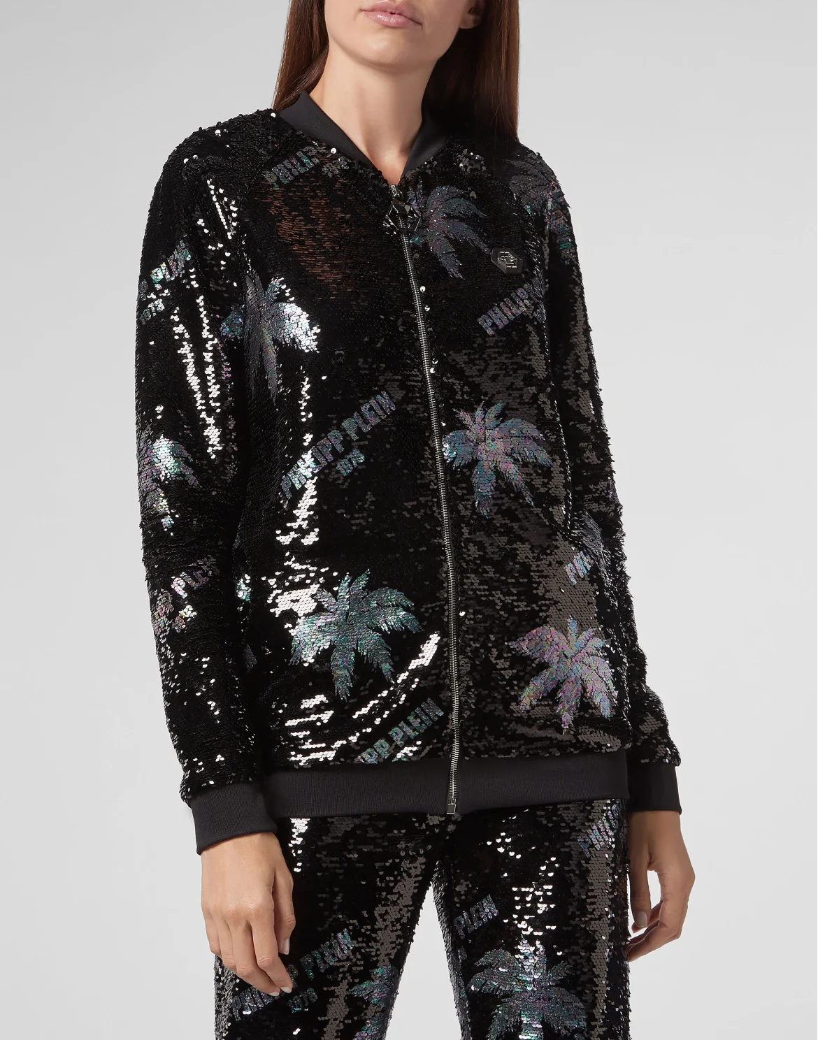 Bomber Paillettes, цвет: Черный