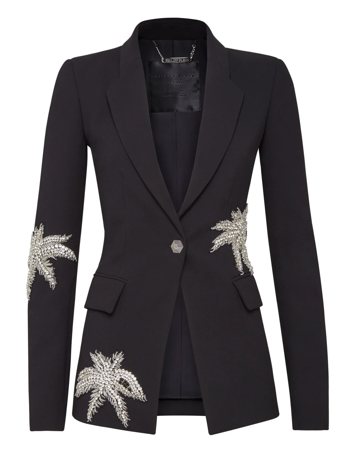 Blazer Aloha Plein, цвет: Черный