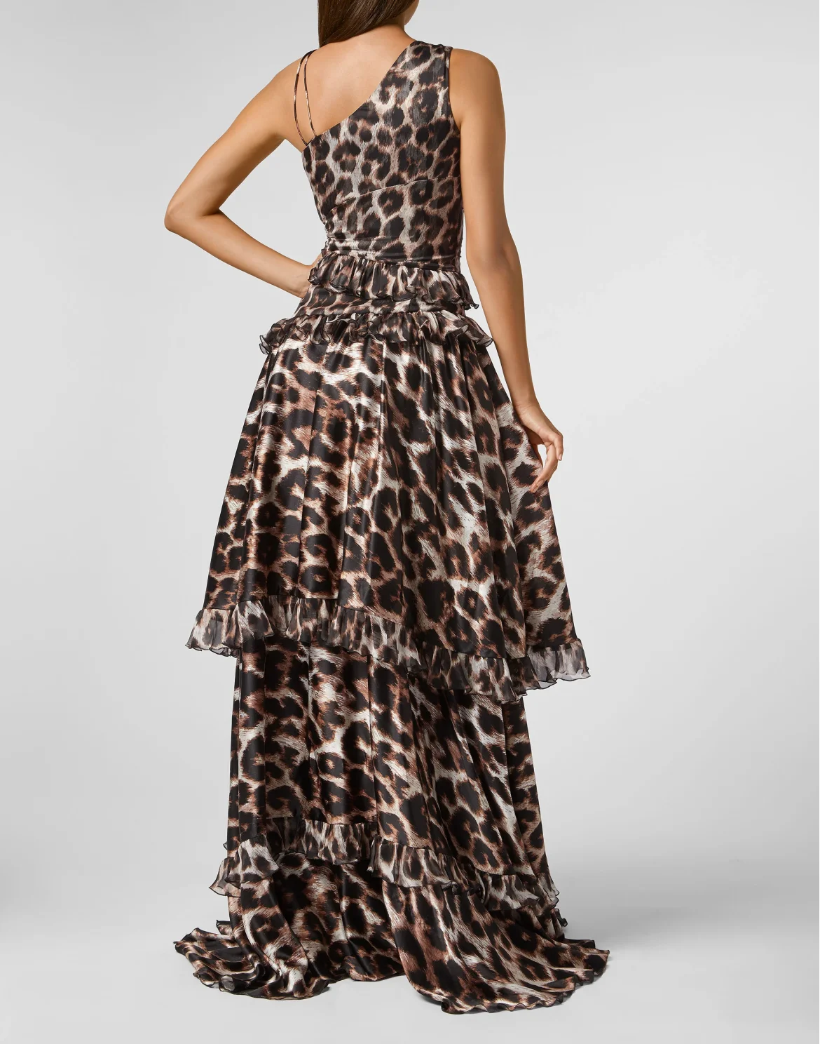 Long Dress Maculate, цвет: Леопард