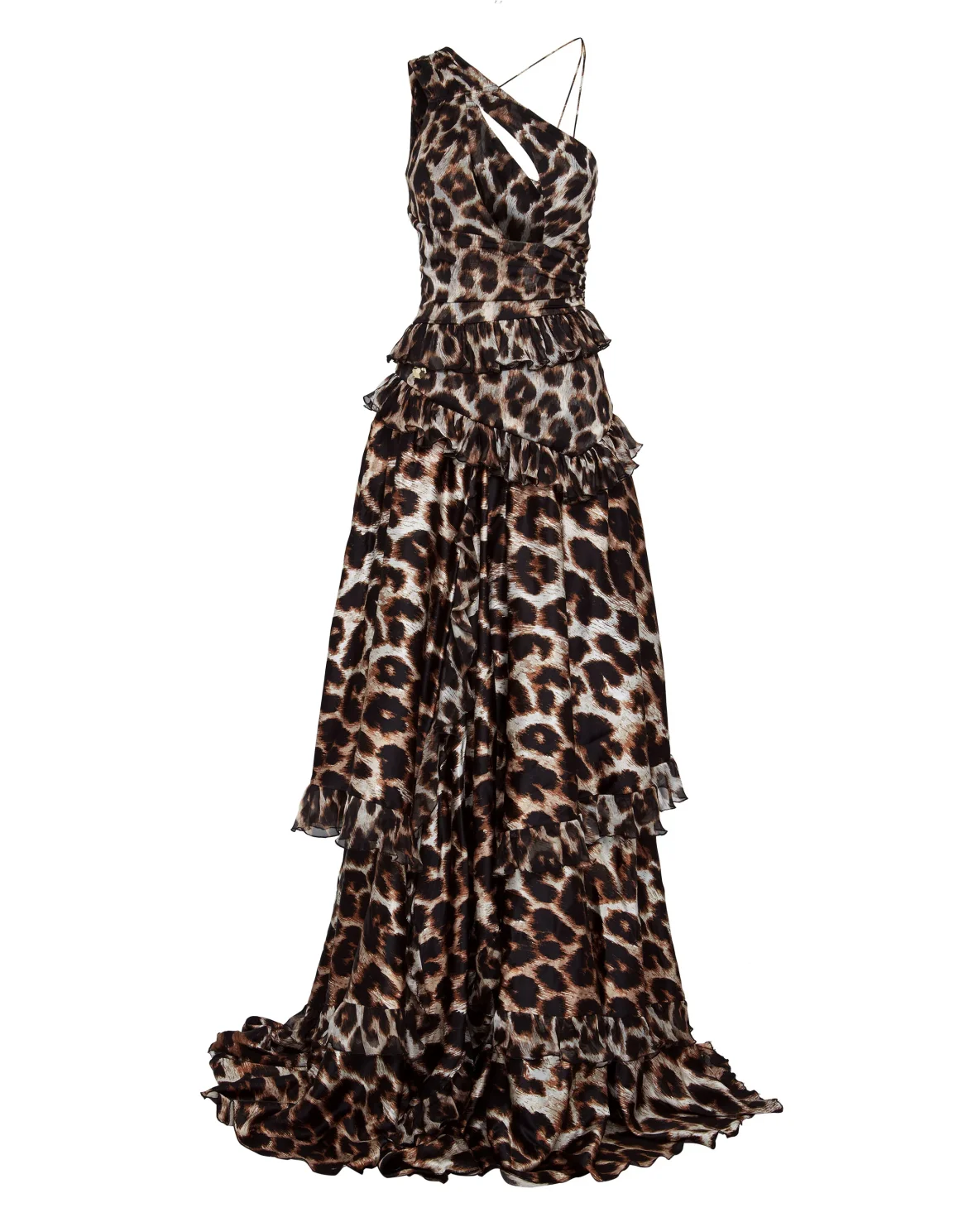 Long Dress Maculate, цвет: Леопард