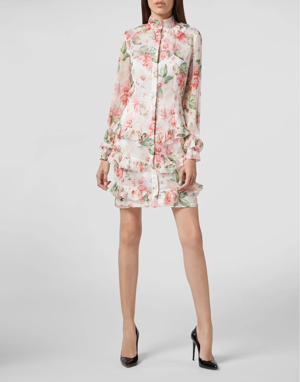 Short Dress Flowers, цвет: Белый