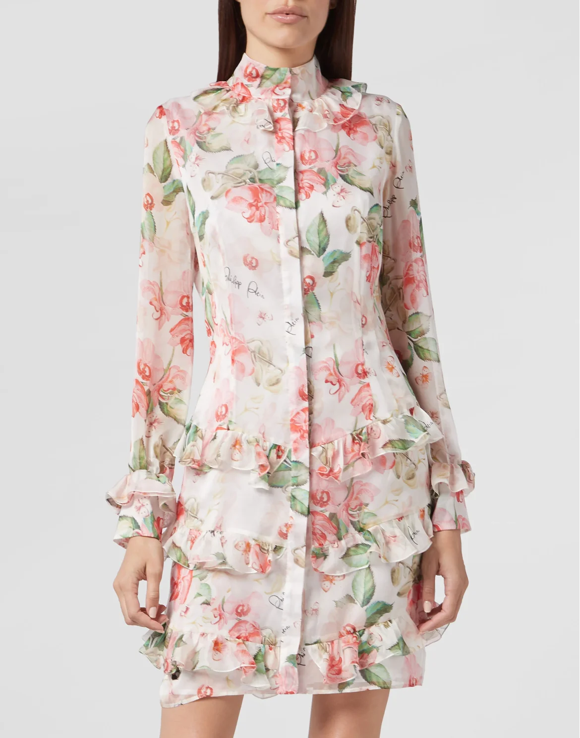 Short Dress Flowers, цвет: Белый