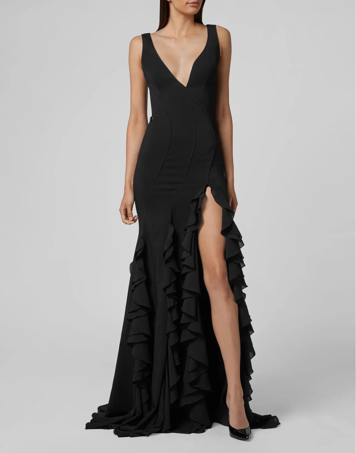 Long Dress Elegant, цвет: Черный