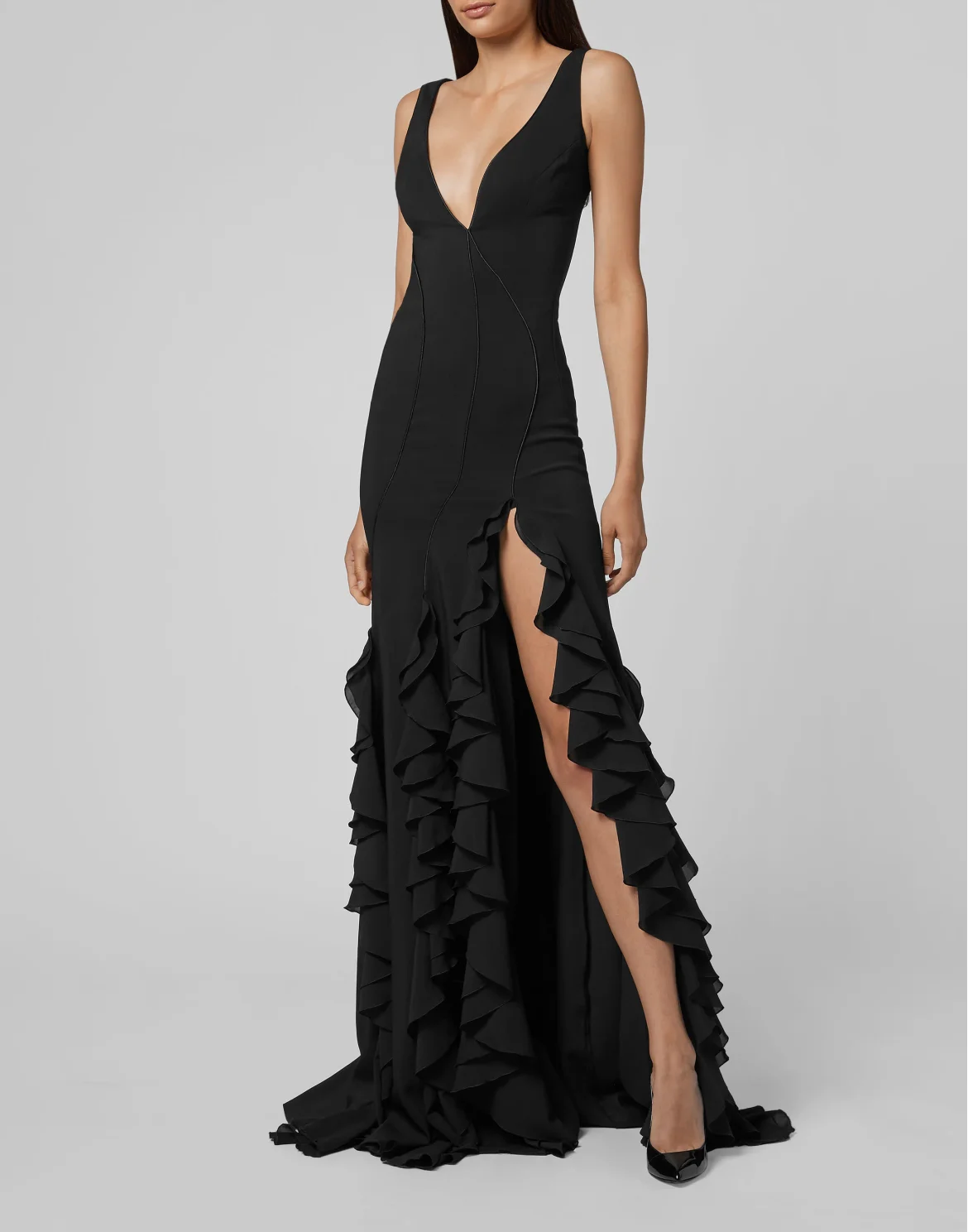 Long Dress Elegant, цвет: Черный