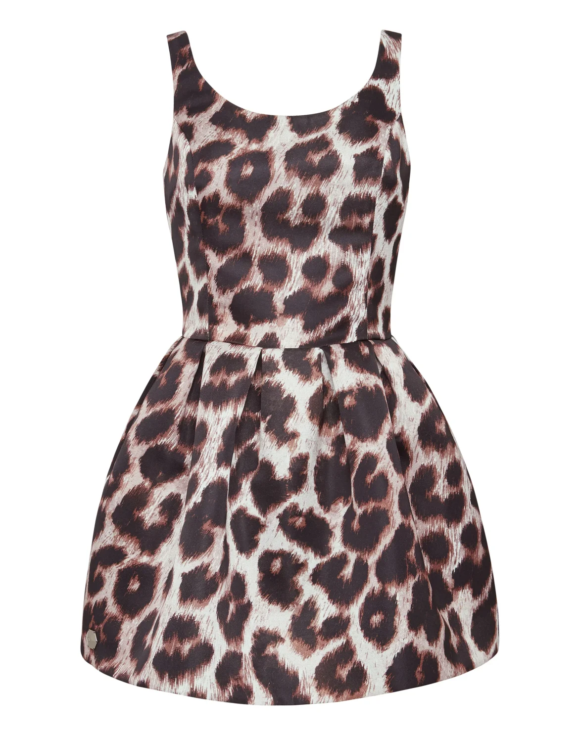 Short Dress Maculate, цвет: Леопард