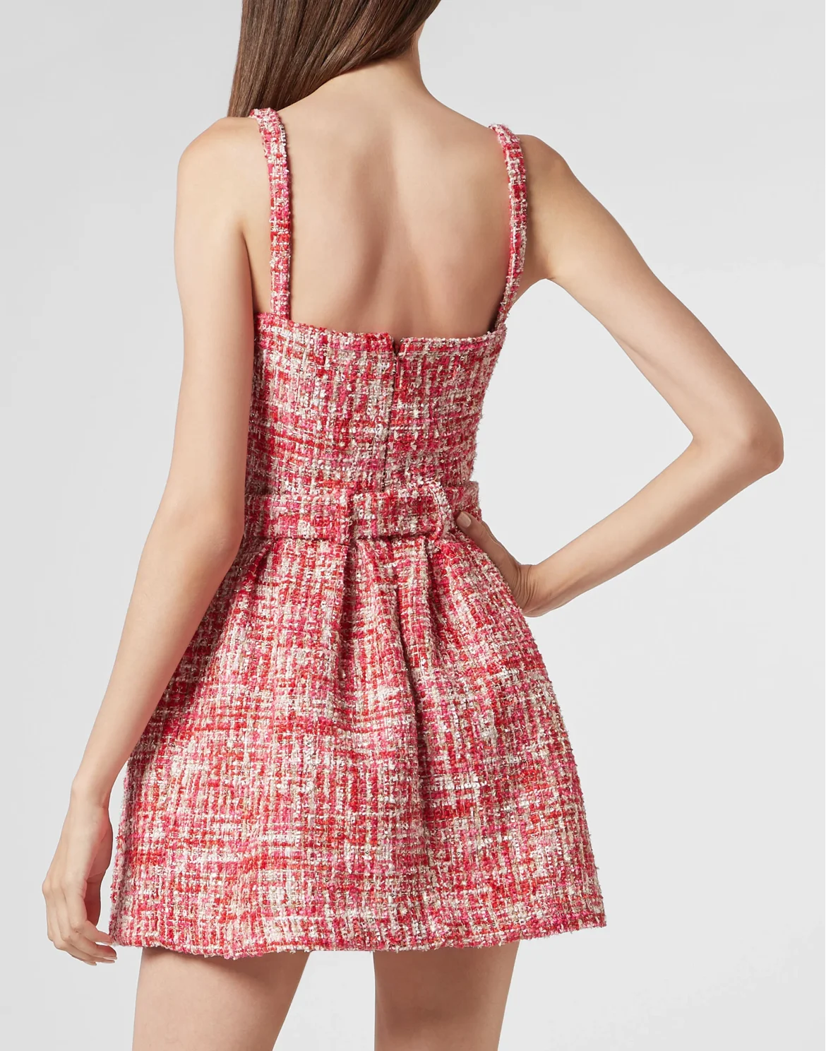 Short Dress Crystal, цвет: Красный