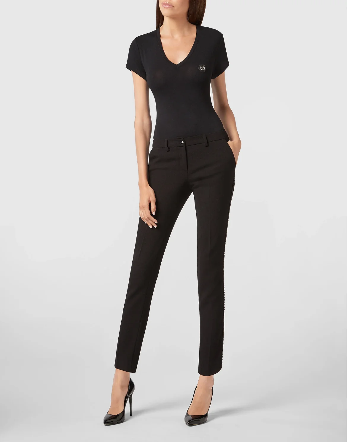 Long Trousers Crystal, цвет: Черный