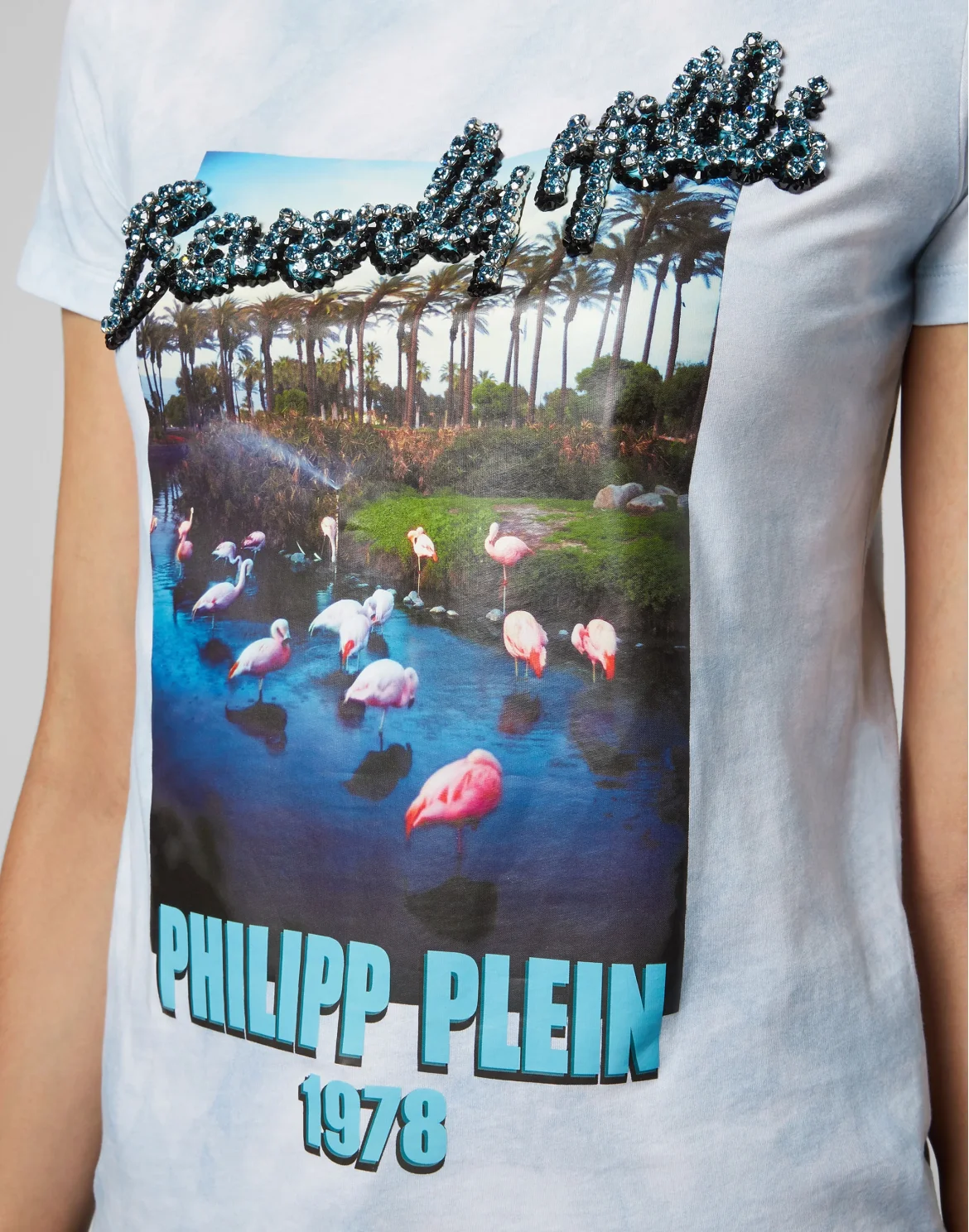 T-shirt Round Neck SS PP1978, цвет: Голубой
