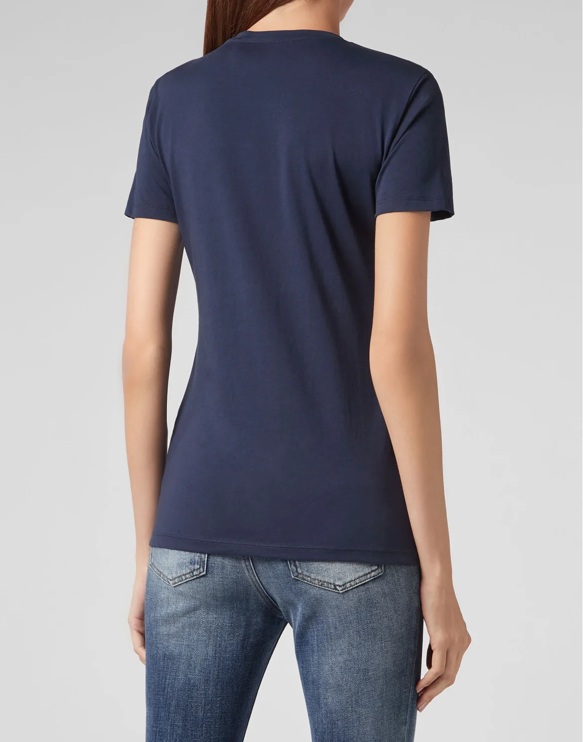 T-shirt Round Neck SS Crystal, цвет: Голубой