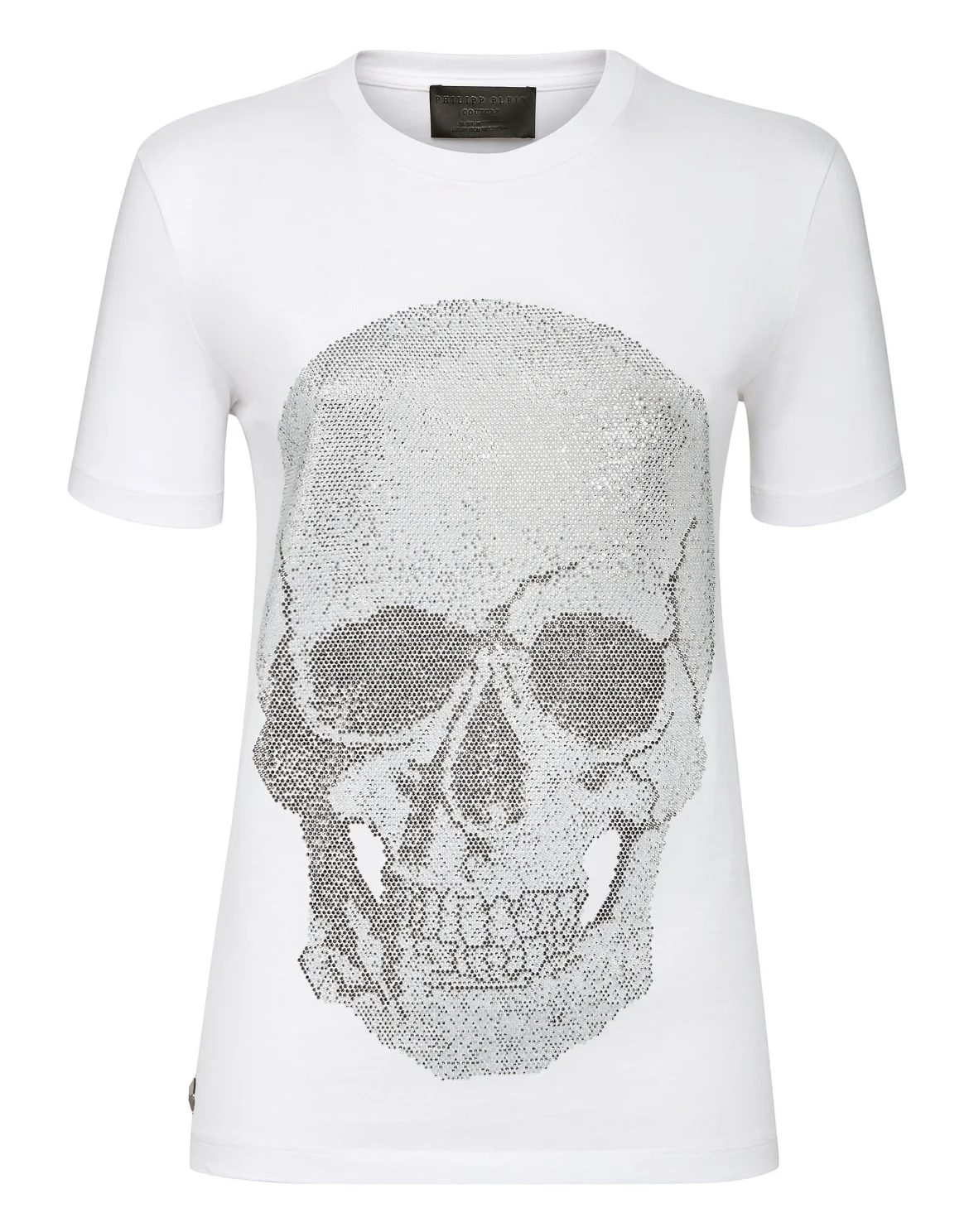 T-shirt Round Neck SS Skull, цвет: Белый