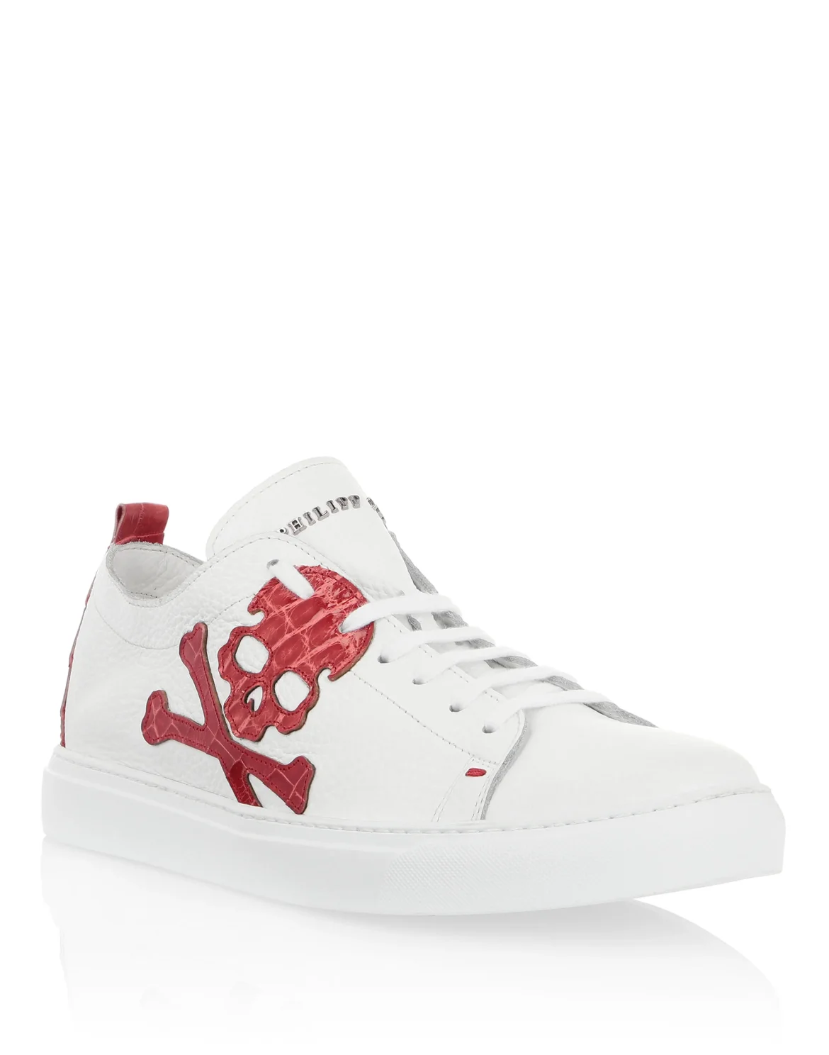 Lo-Top Sneakers Skull, цвет: Белый