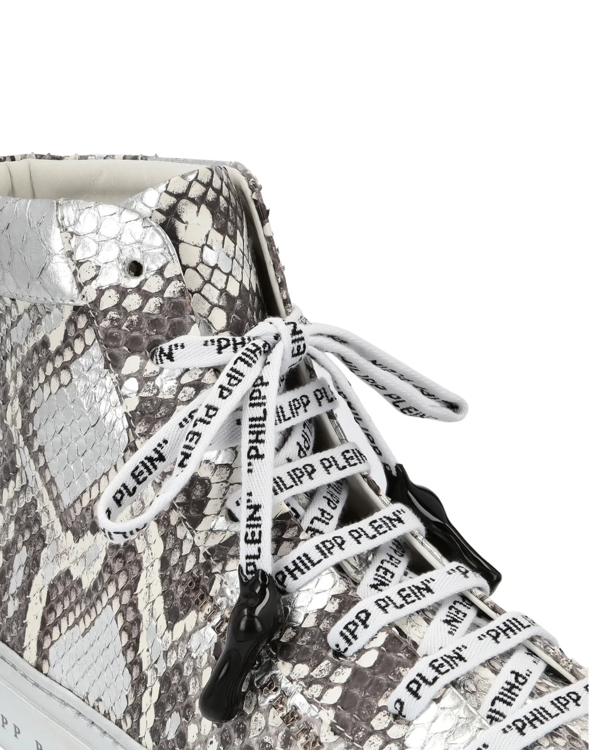 Hi-Top Sneakers Luxury, цвет: Серебристый