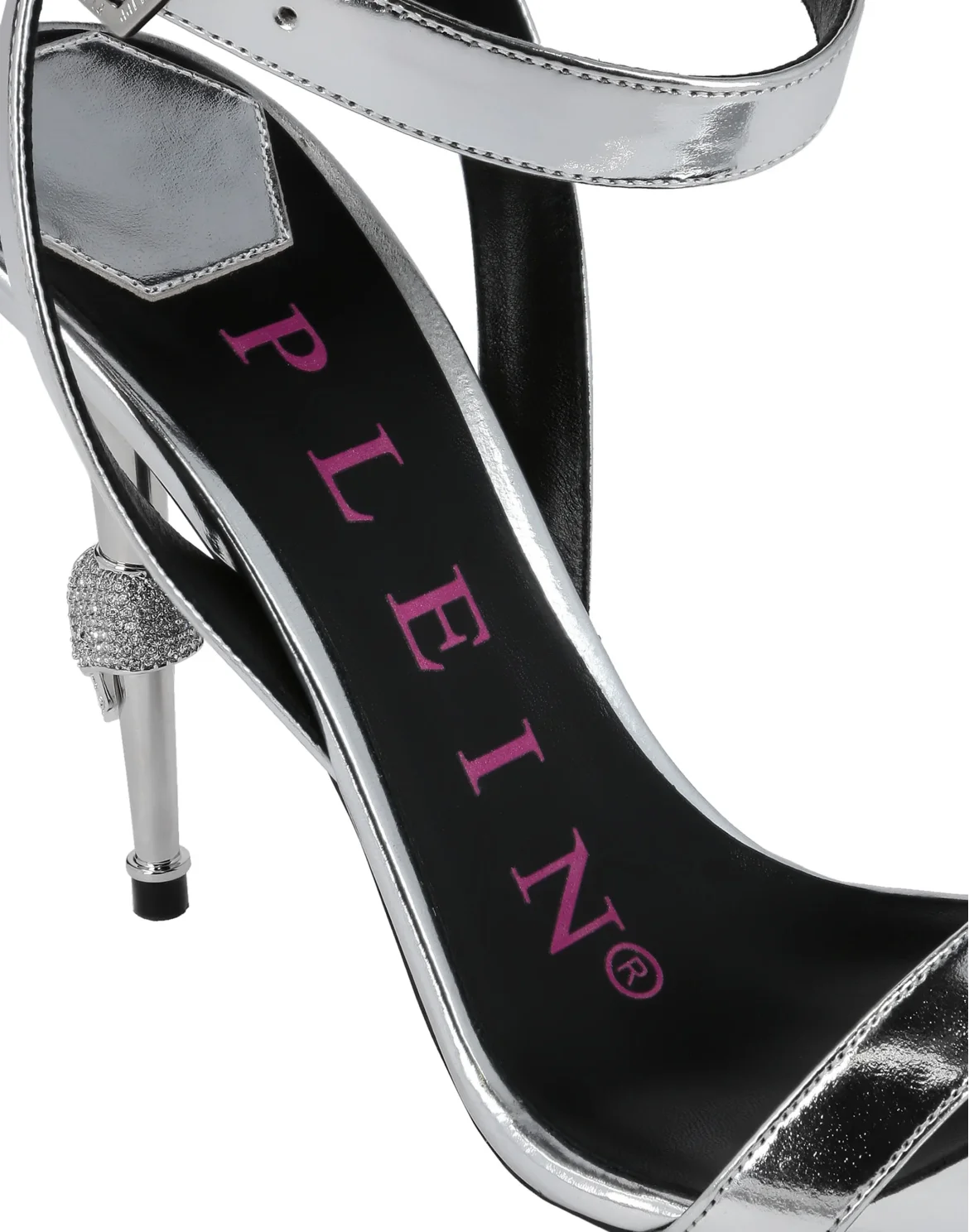 Sandals High Heels Statement, цвет: Серебристый