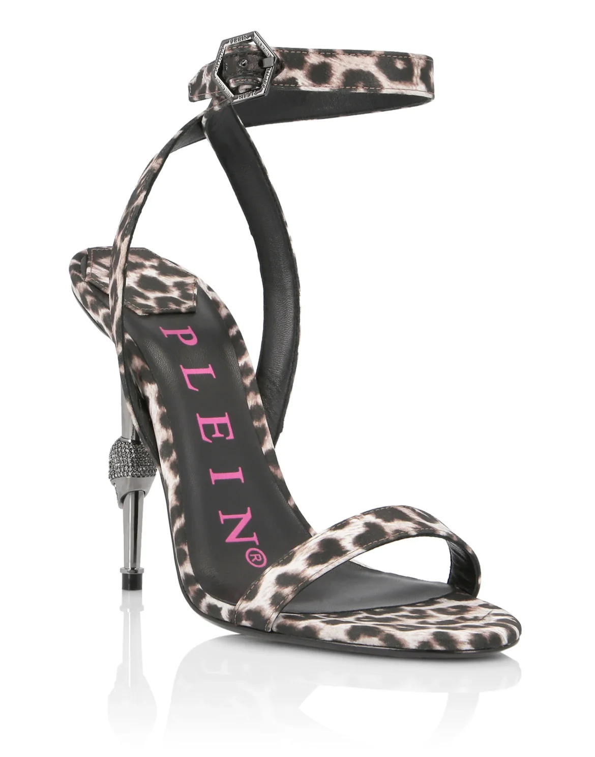 Sandals High Heels Statement, цвет: Леопард
