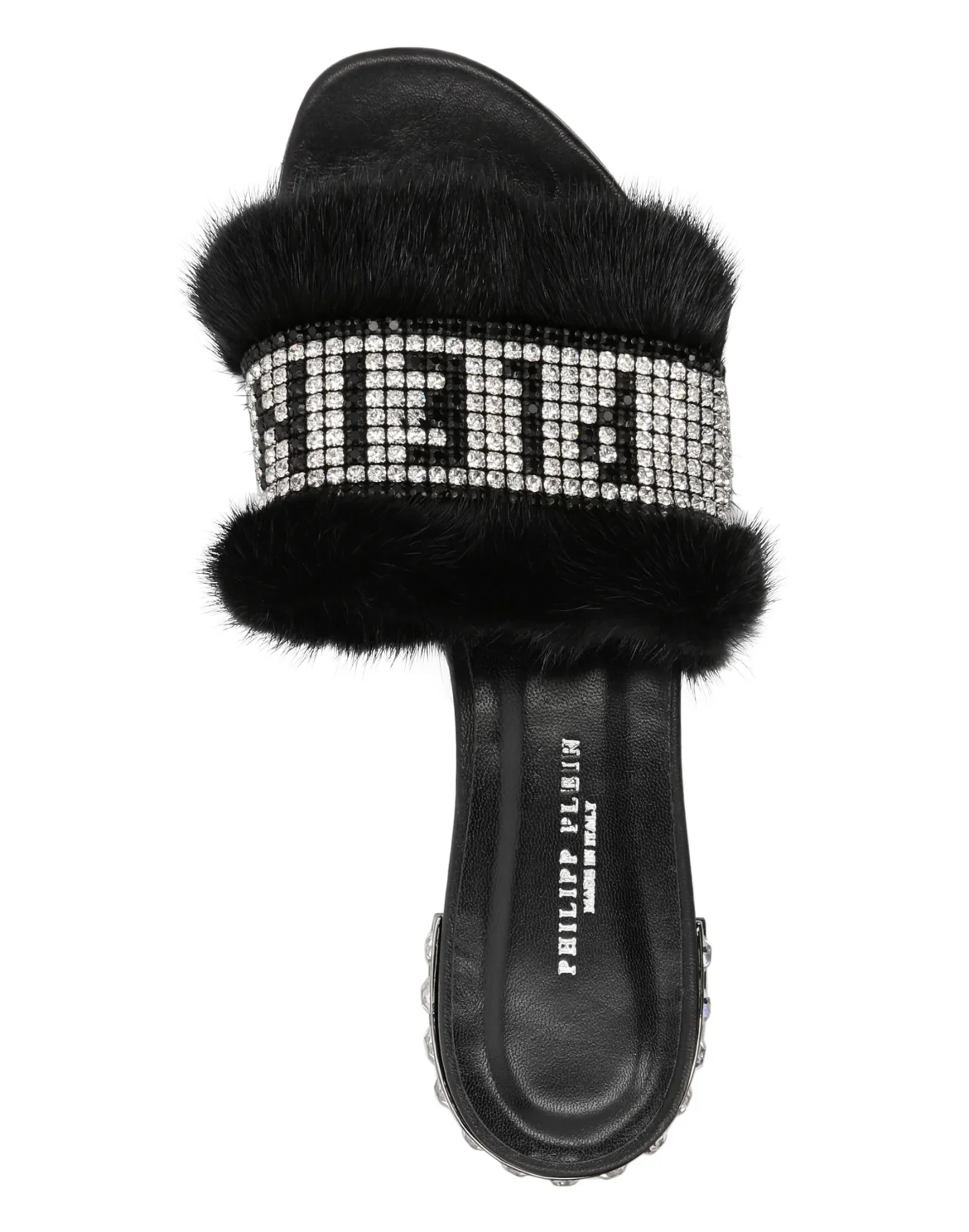 Sandals Flat Luxury, цвет: Черный