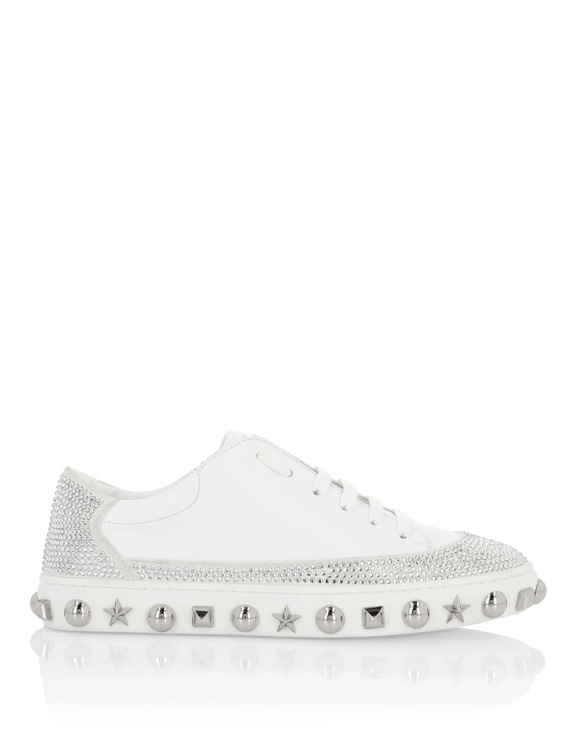 Lo-Top Sneakers Crystal, цвет: Белый