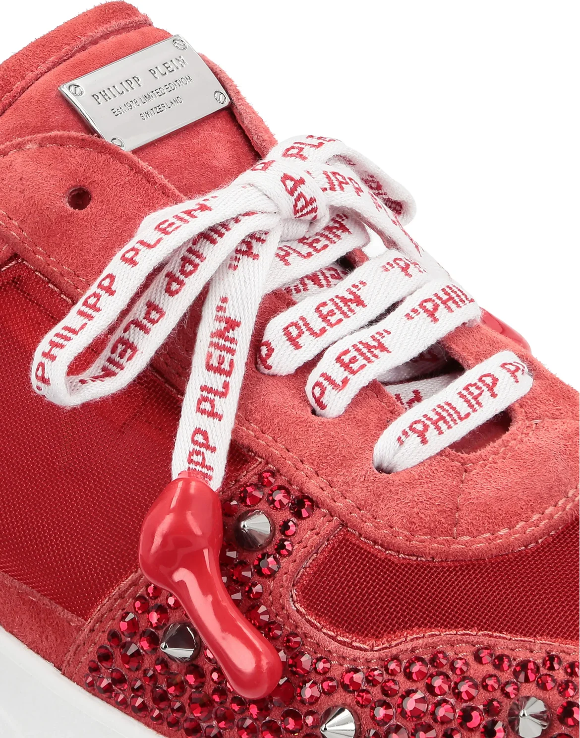 Lo-Top Sneakers Crystal, цвет: Красный