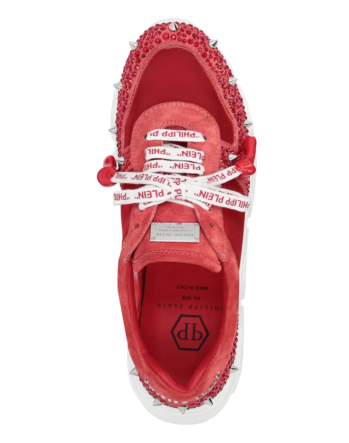 Lo-Top Sneakers Crystal, цвет: Красный