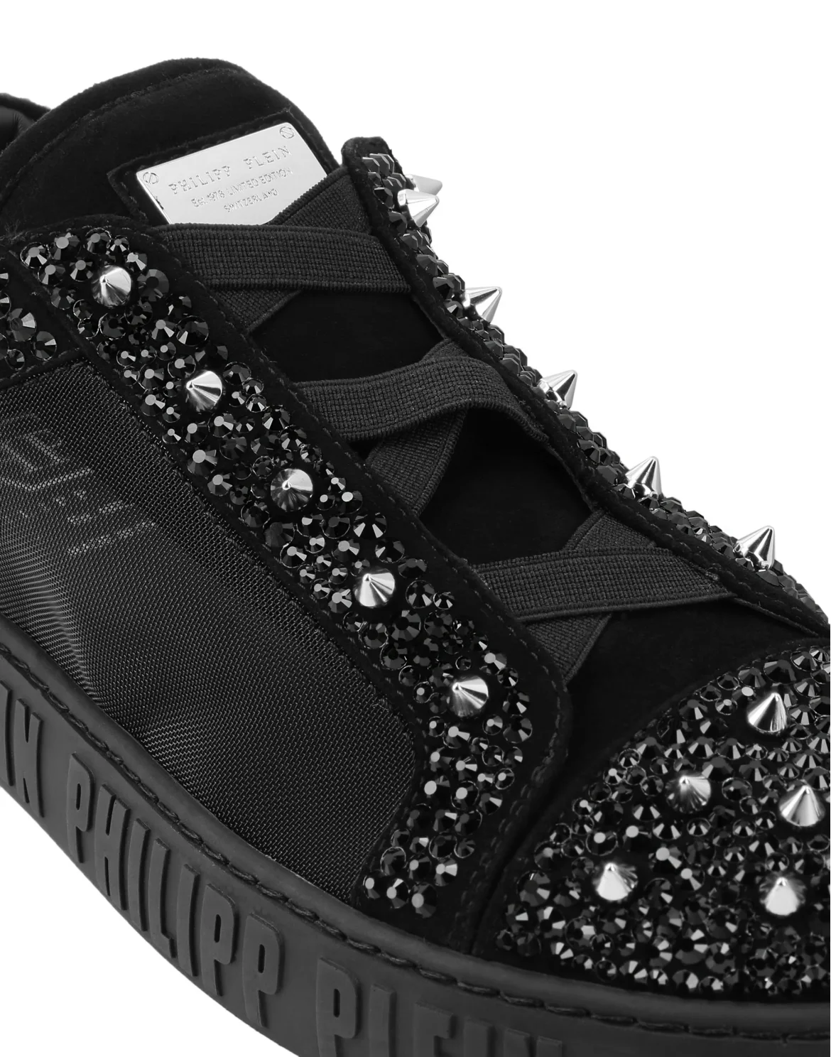 Lo-Top Sneakers Crystal, цвет: Черный