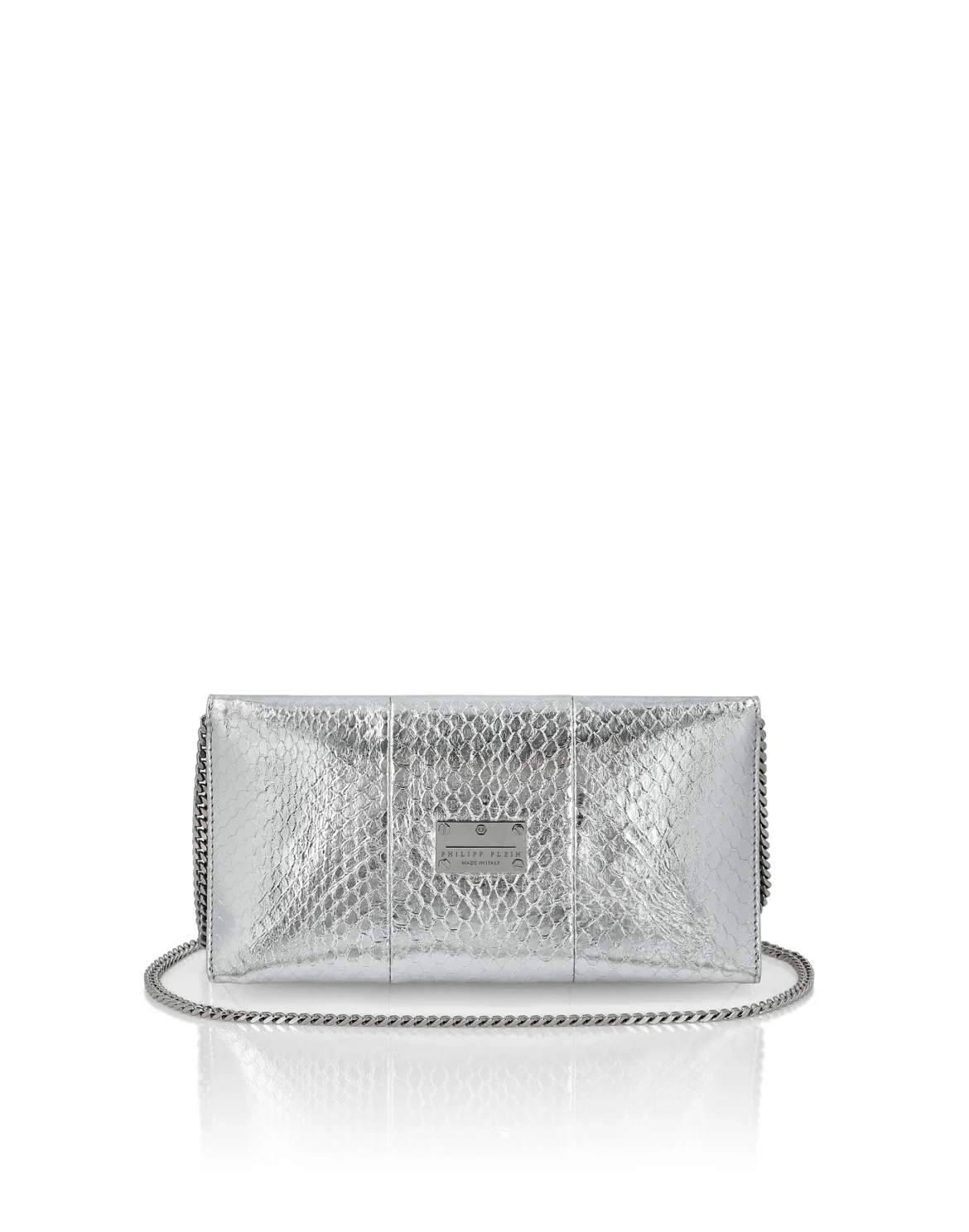 Shoulder Bag Skull crystal, цвет: Серебристый