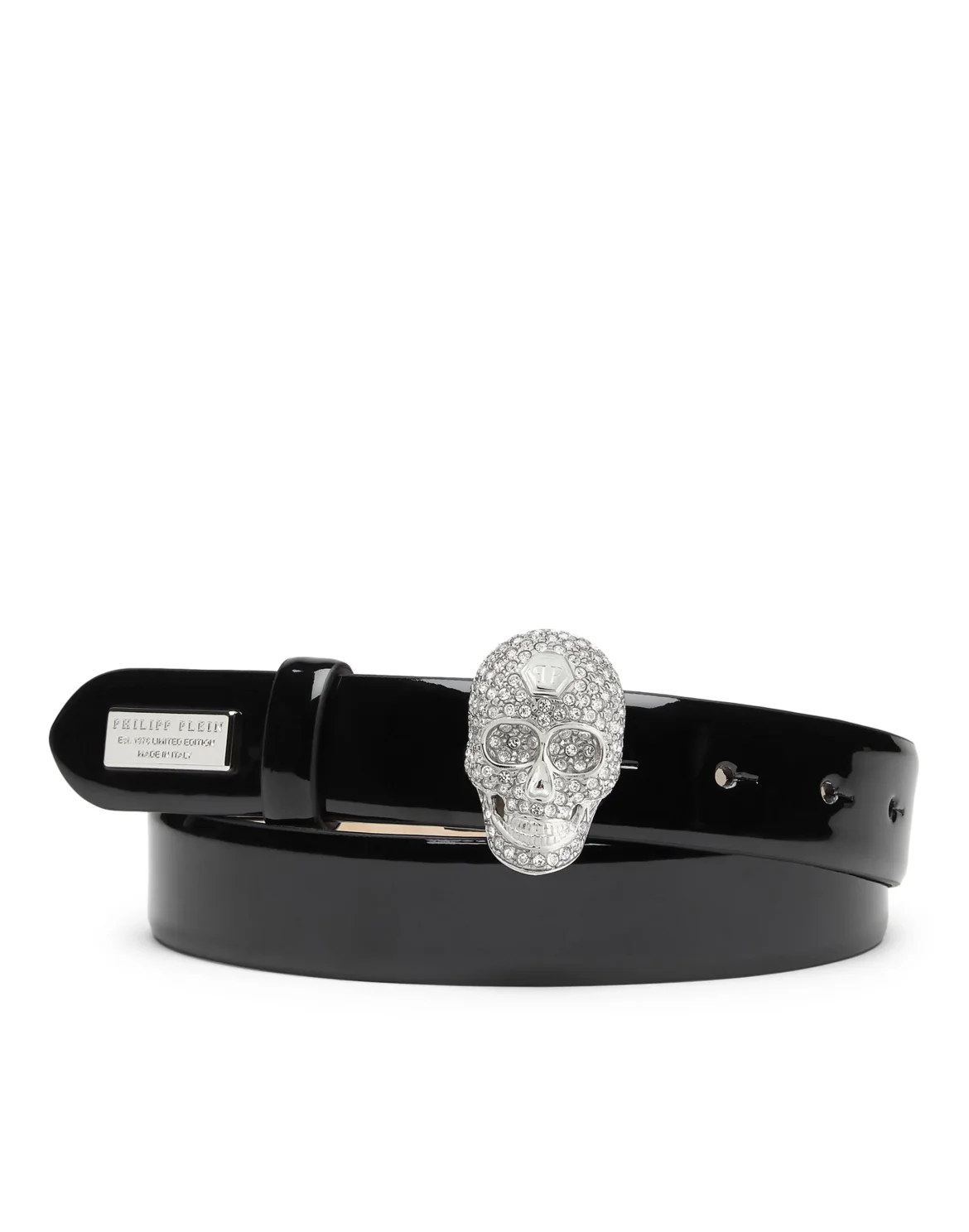 Belt Skull crystal, цвет: Черный