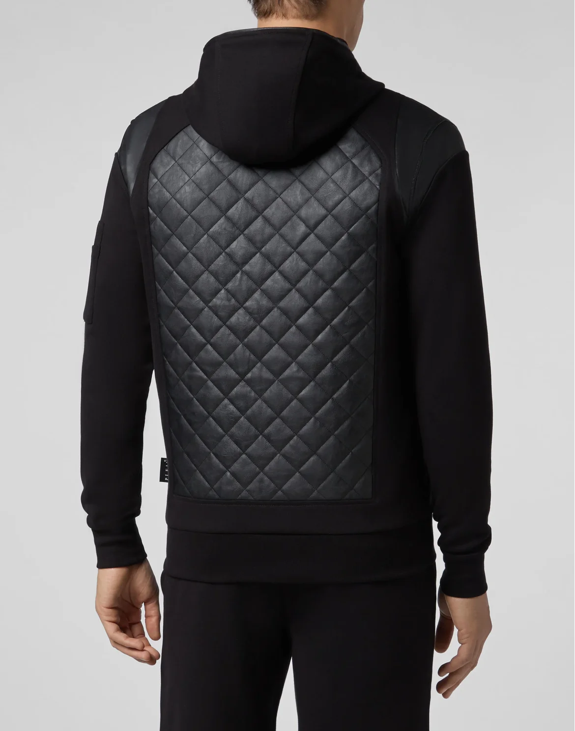 Hoodie Sweatjacket Studs, цвет: Черный