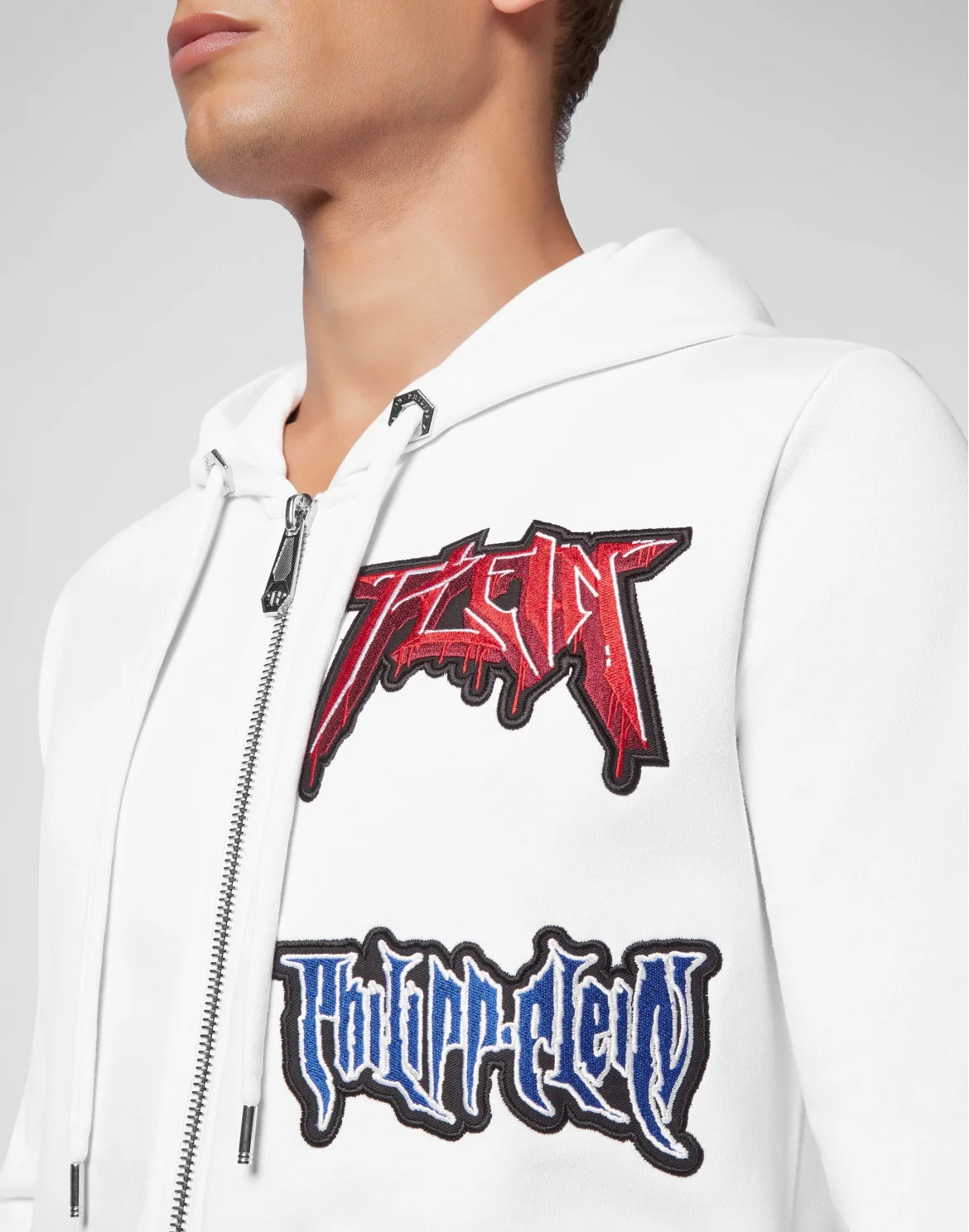 Hoodie Sweatjacket Rock PP, цвет: Белый