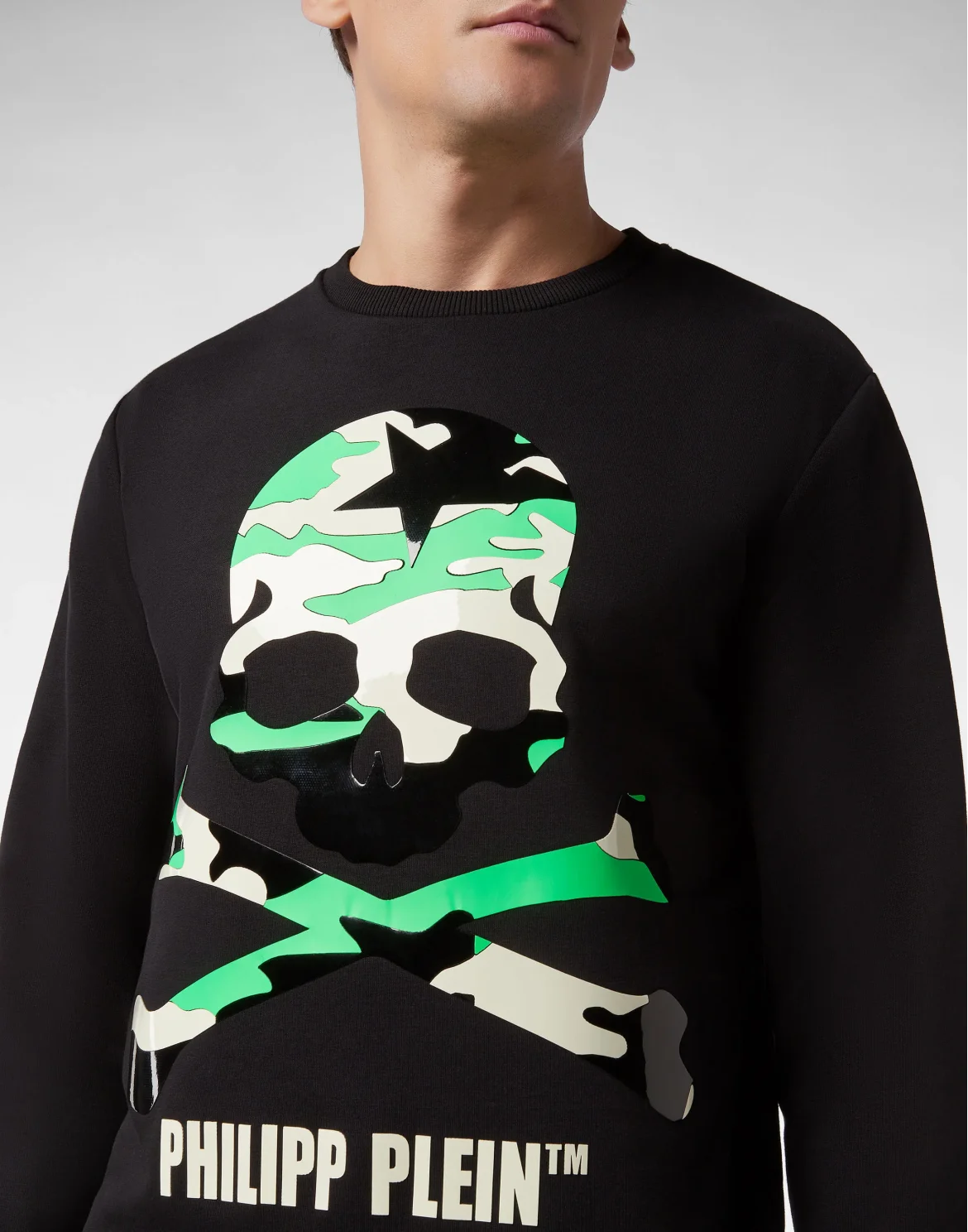 Hoodie sweatshirt Skull, цвет: Черный